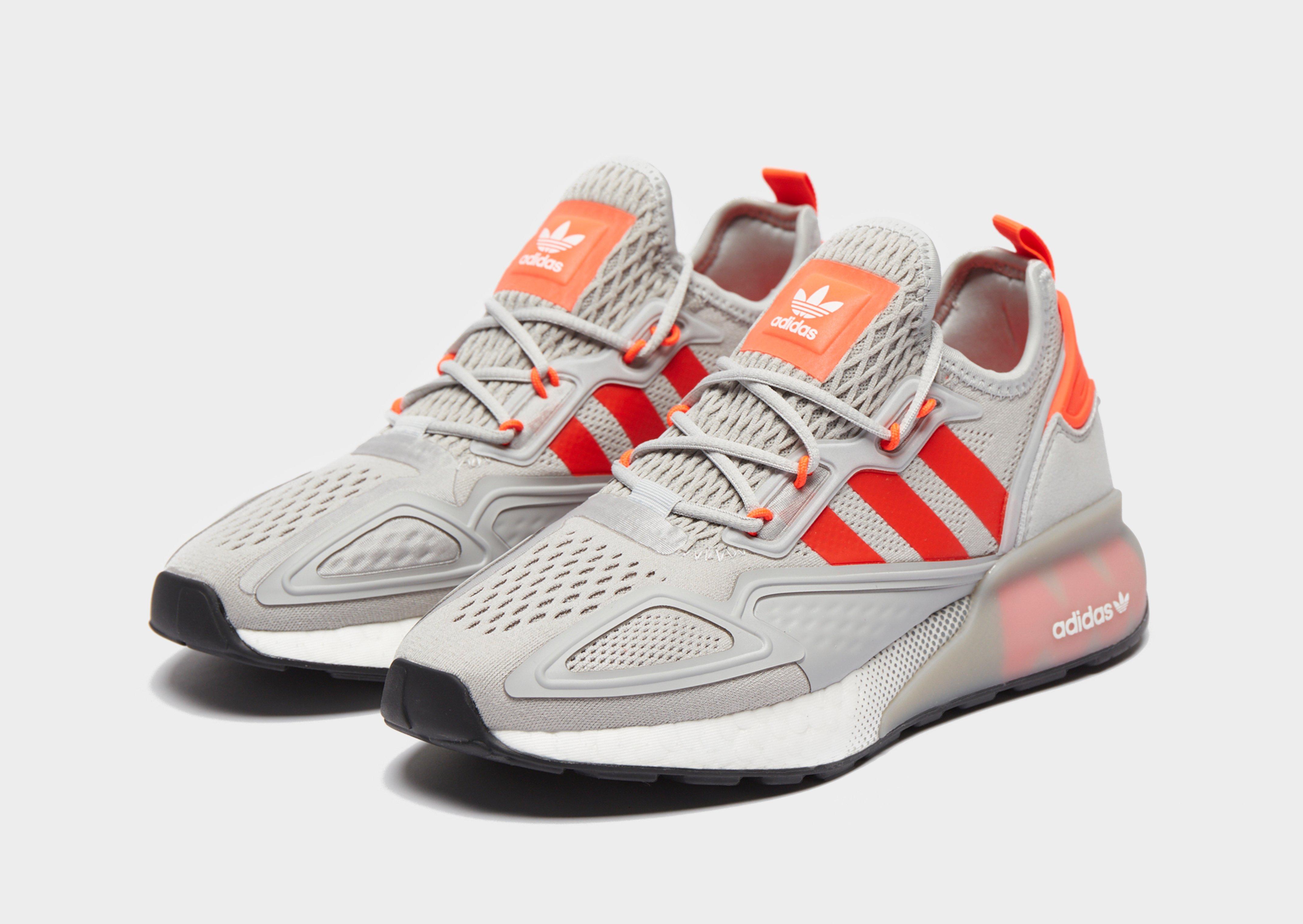 Buy Grey adidas Originals ZX 2K Boost 