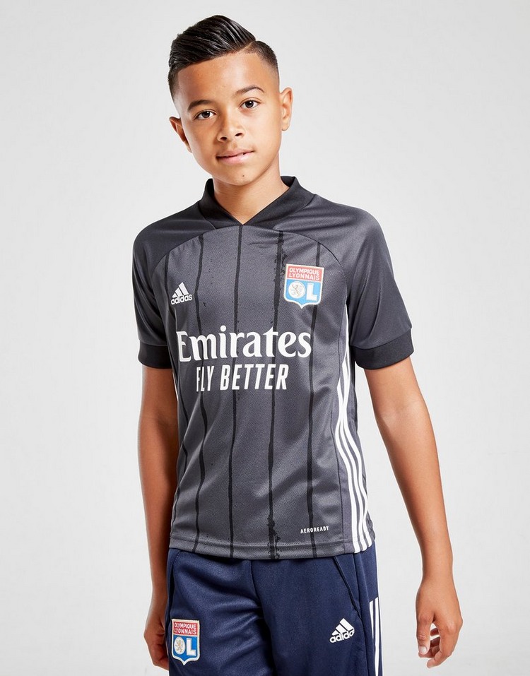 Koop Black adidas Olympique Lyon 2020/21 Away Shirt Junior ...