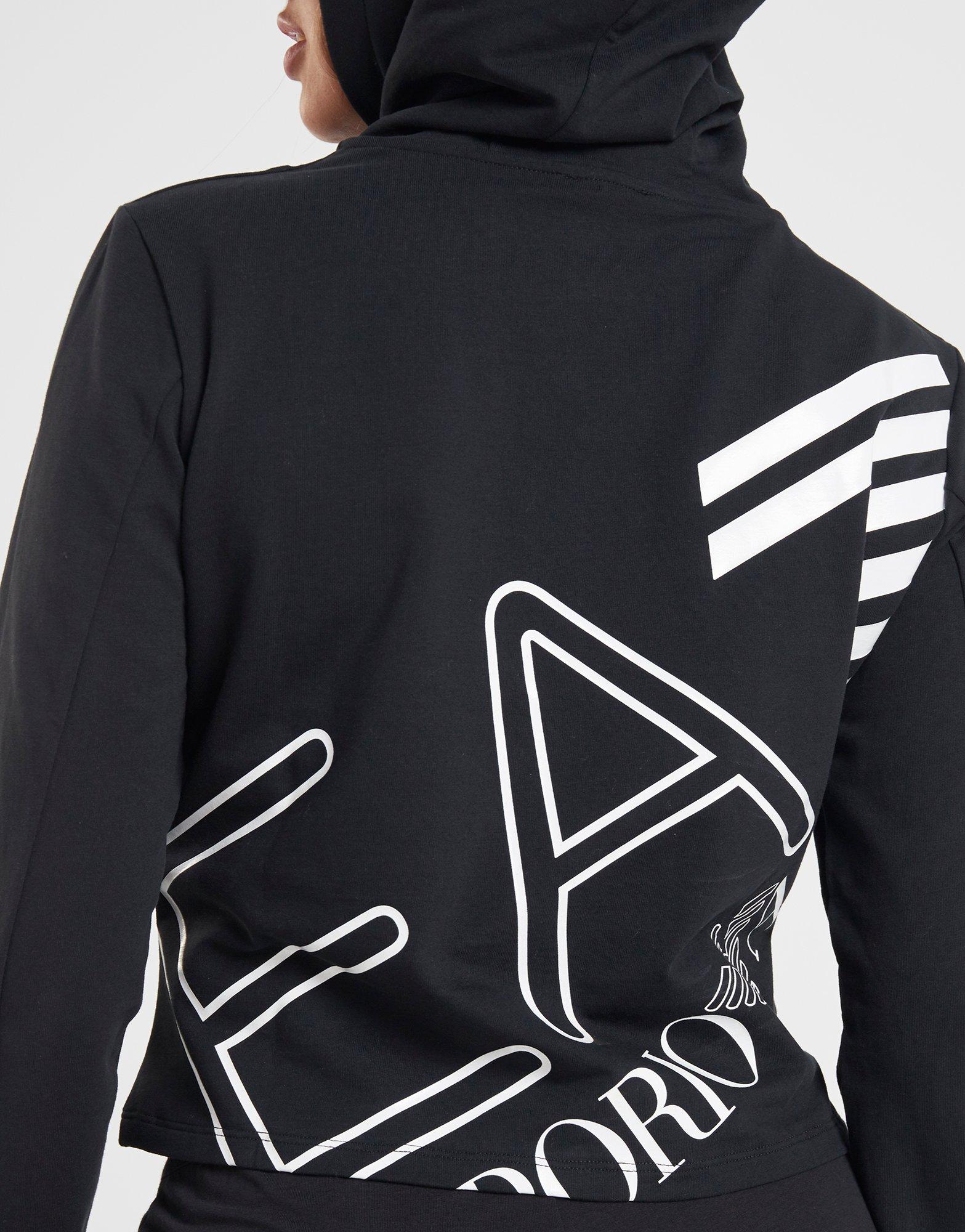 emporio armani black hoodie