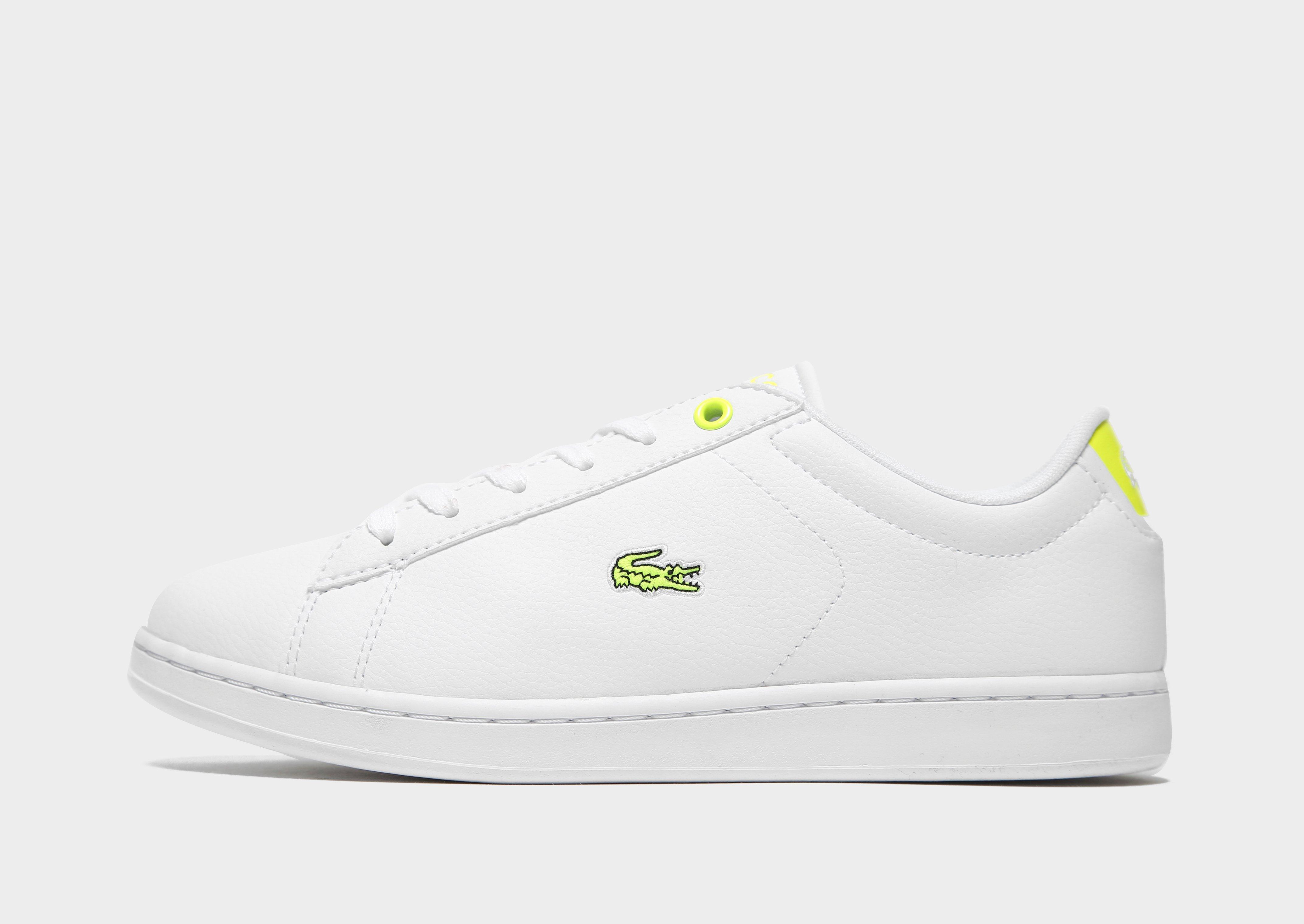 lacoste carnaby junior white