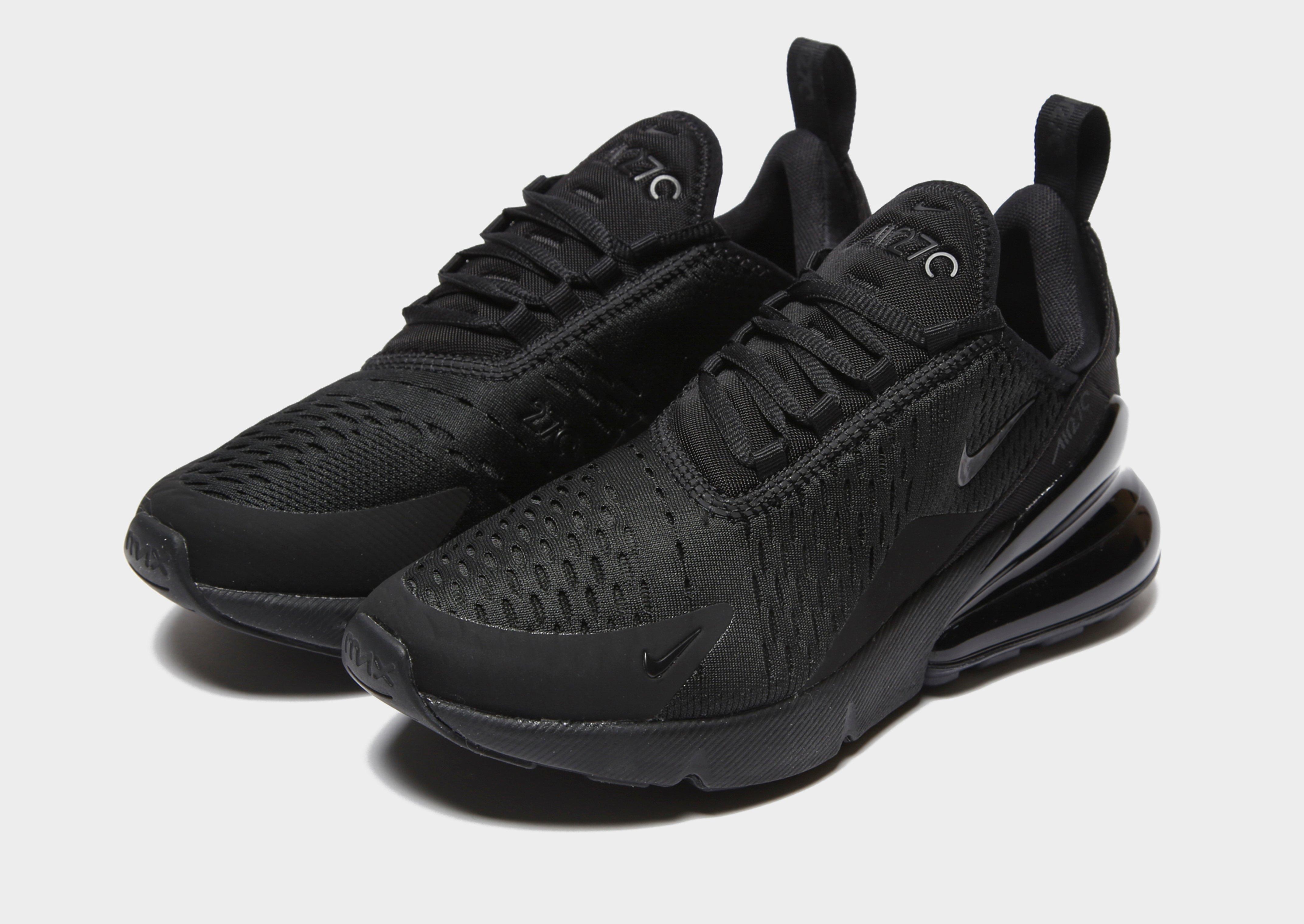 air max 270 black leather