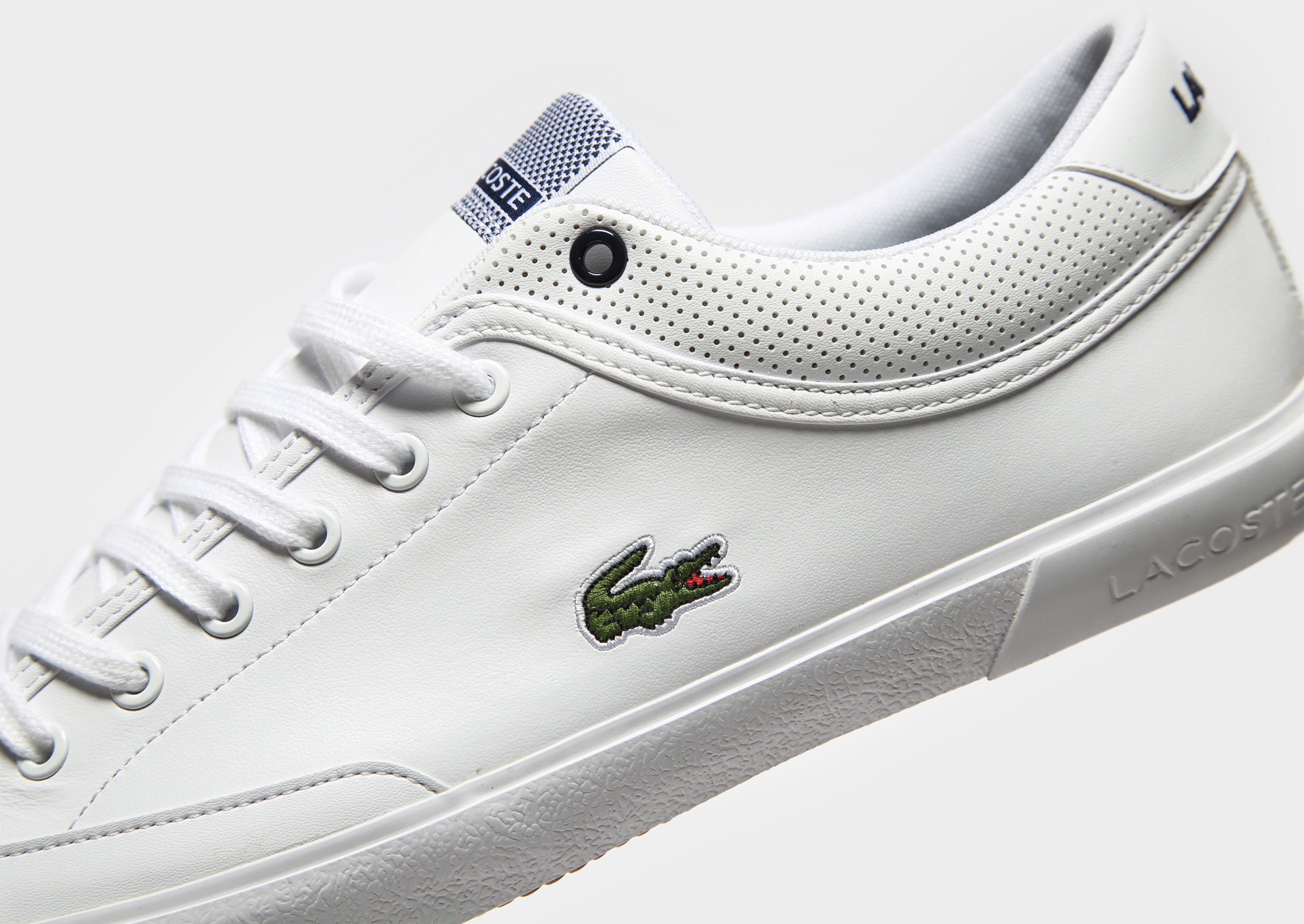 lacoste angha white trainers