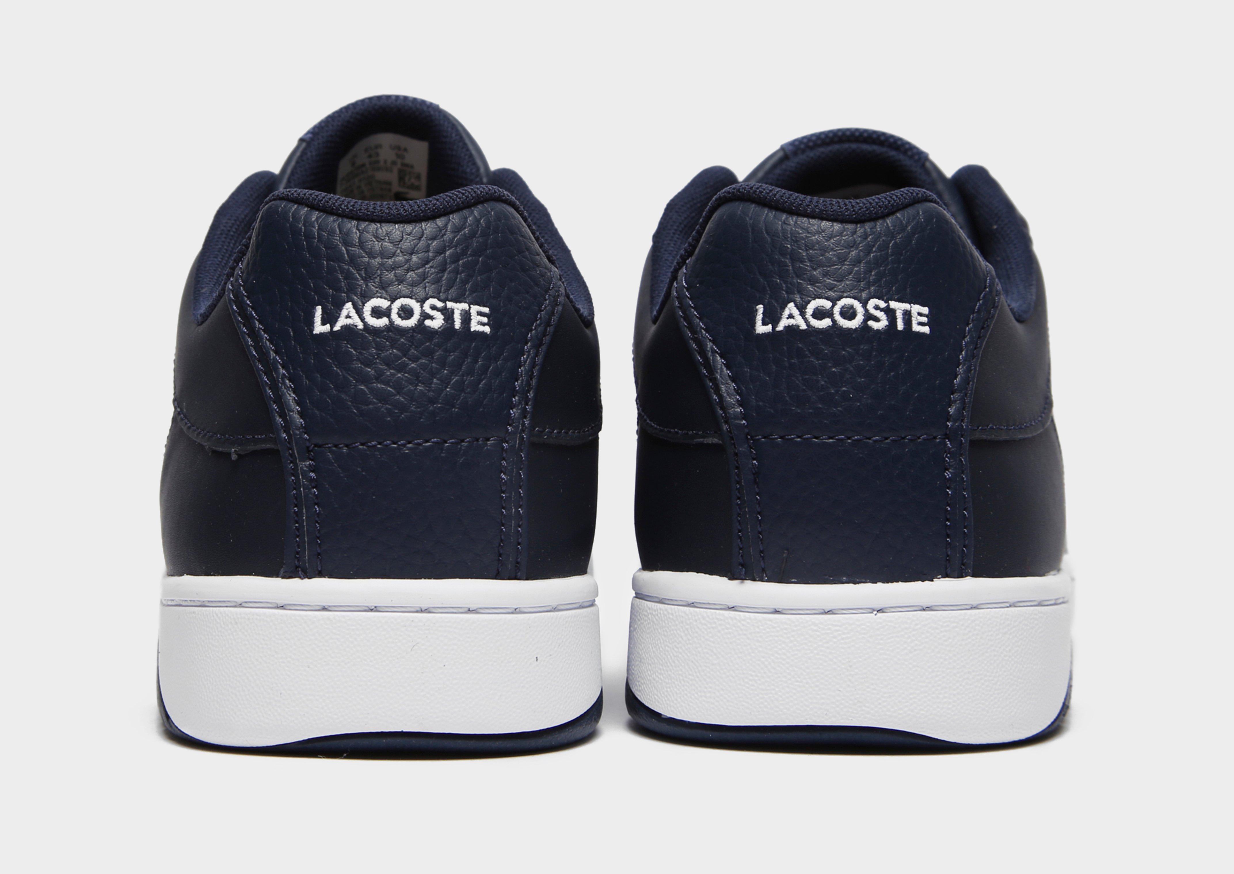 lacoste deviation leather black