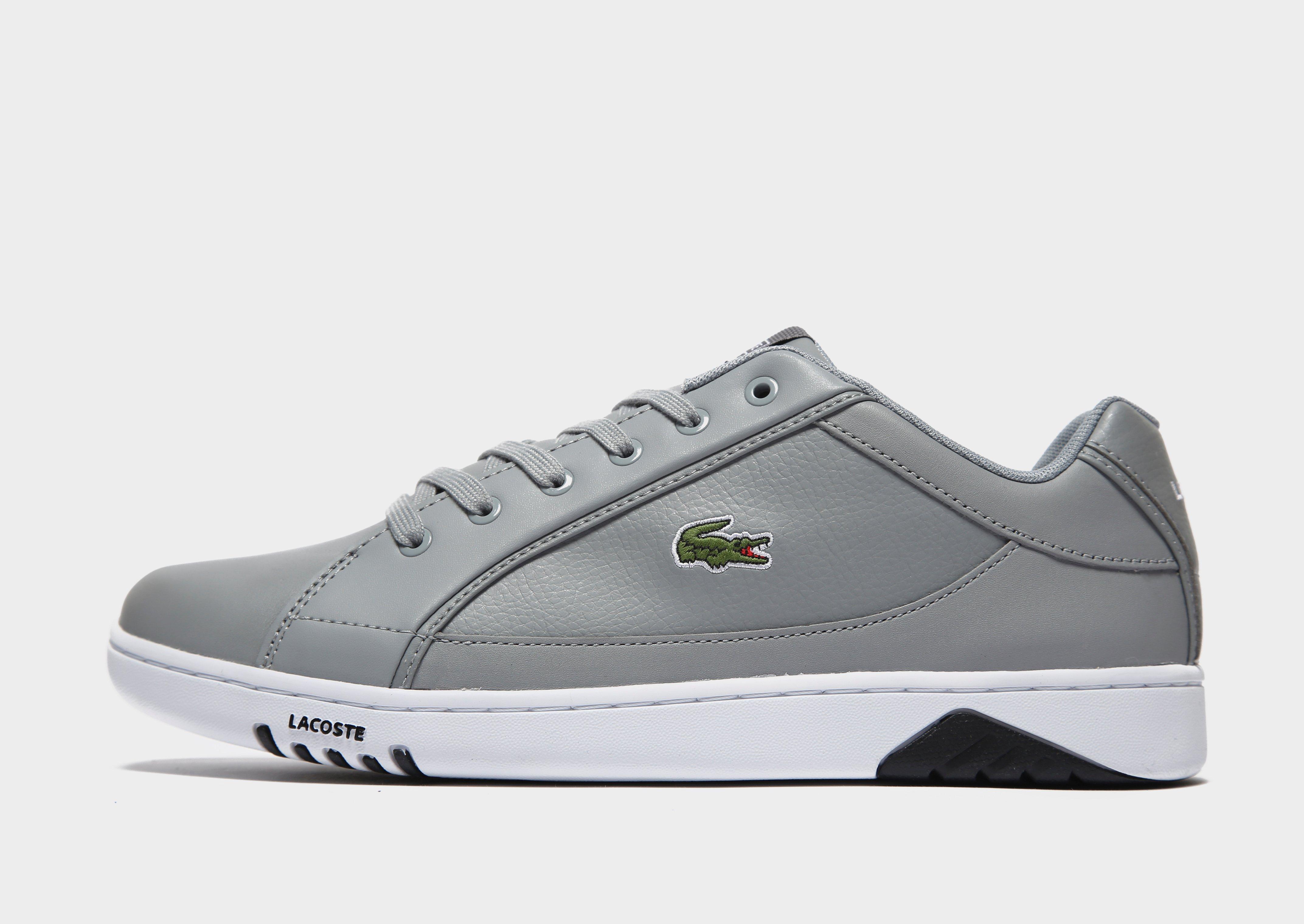 lacoste gray shoes