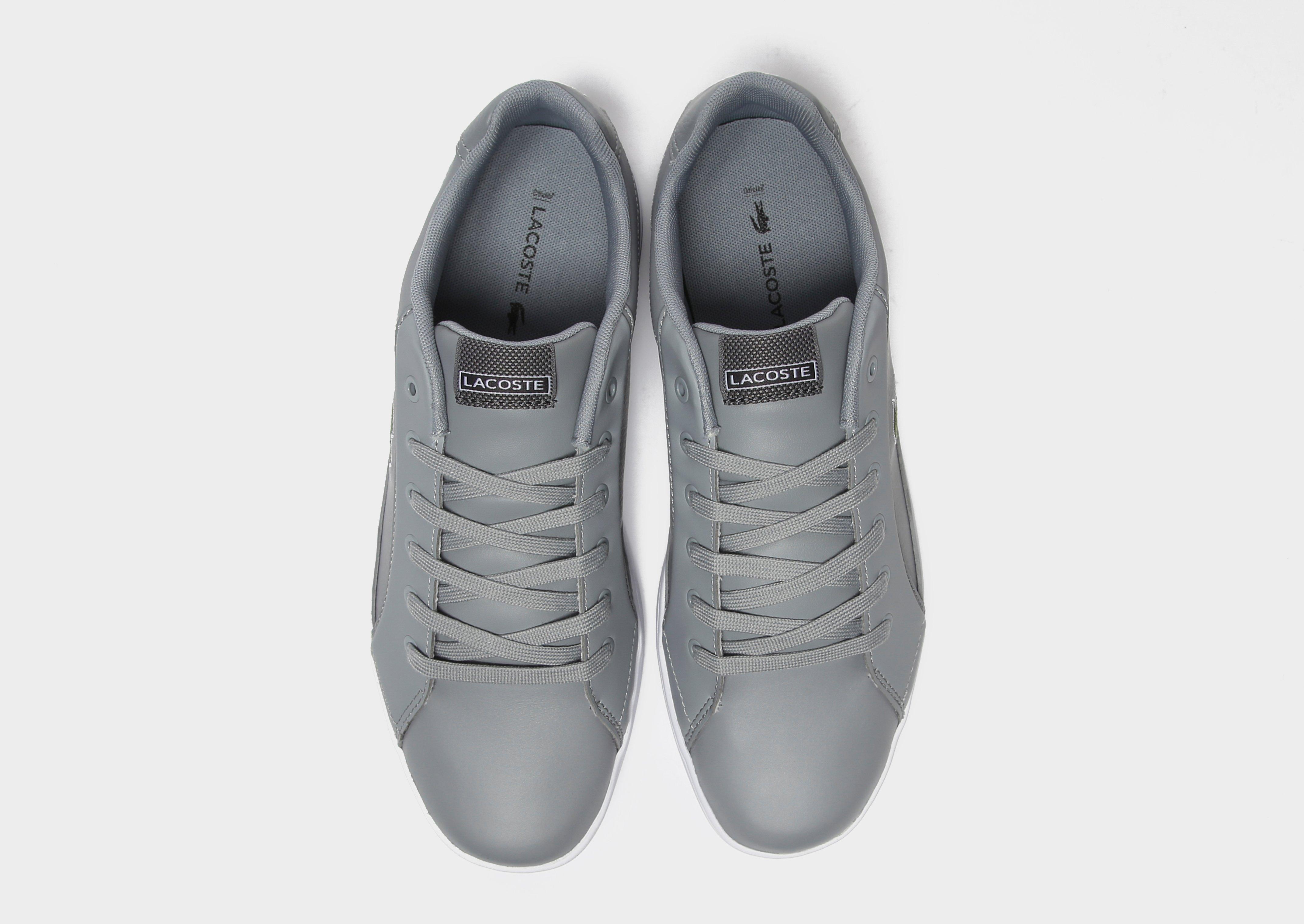lacoste mens deviation 2 trainers grey