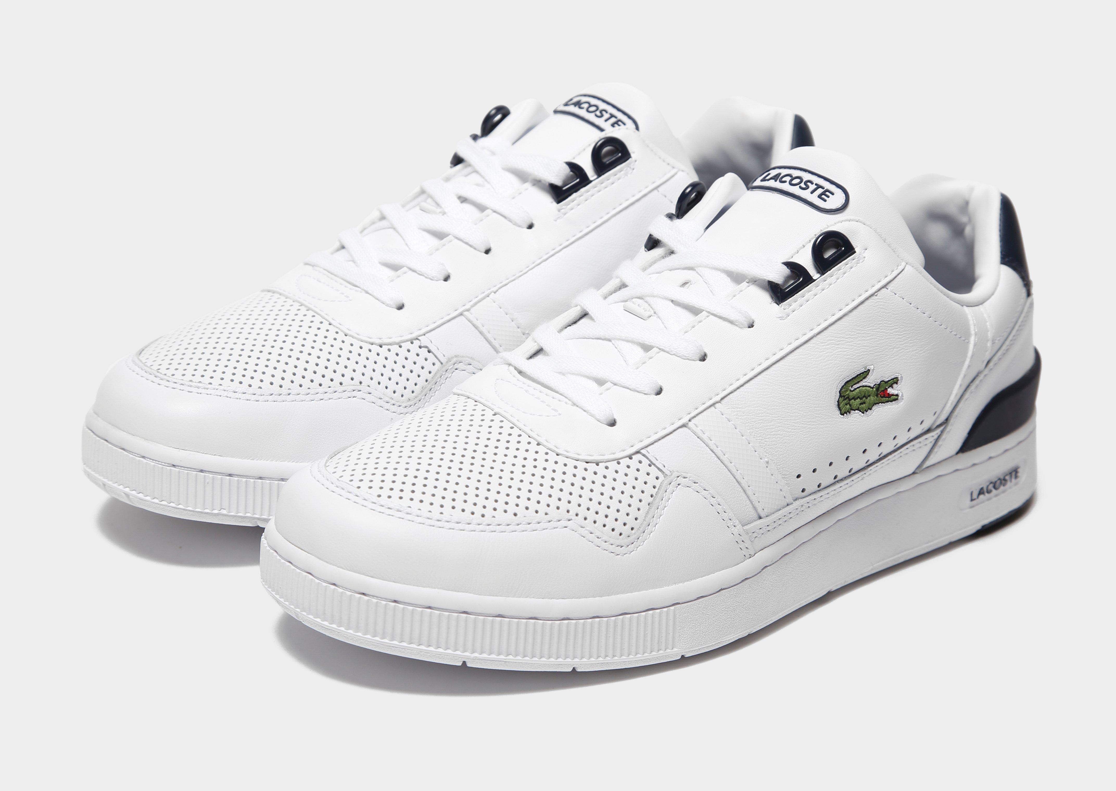 lacoste blanche homme