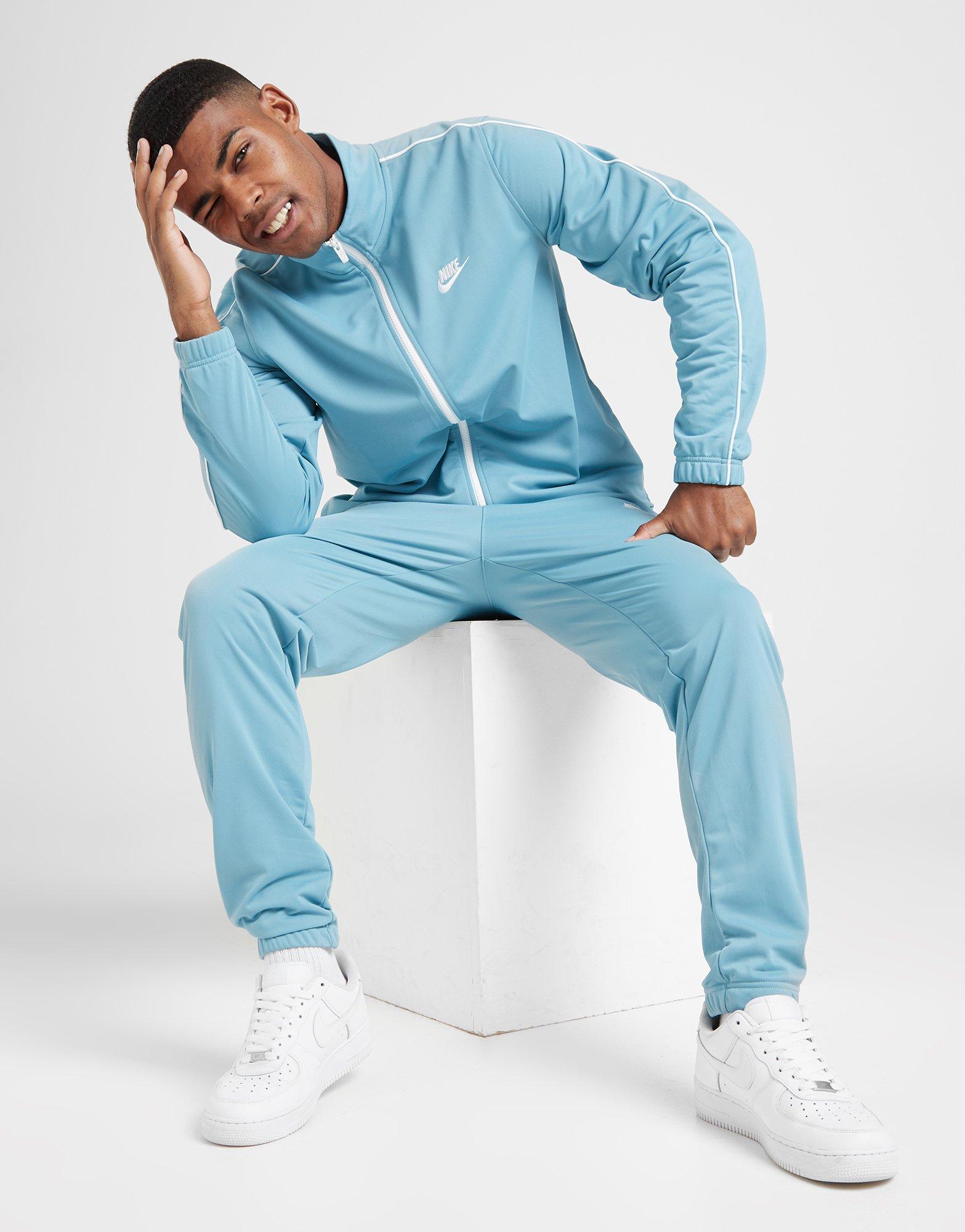 light blue joggers nike