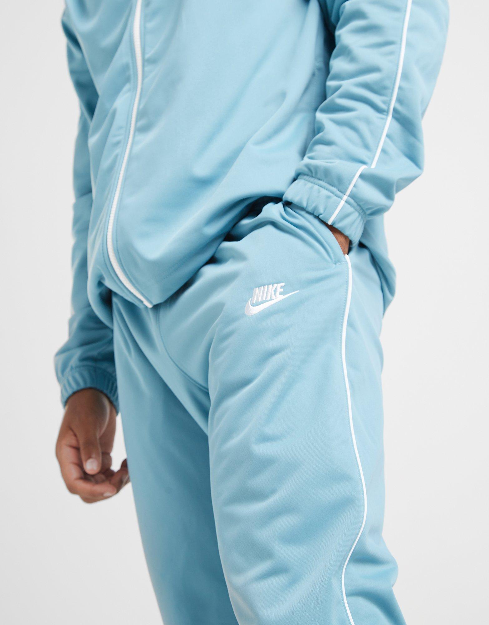 baby blue nike tracksuit mens