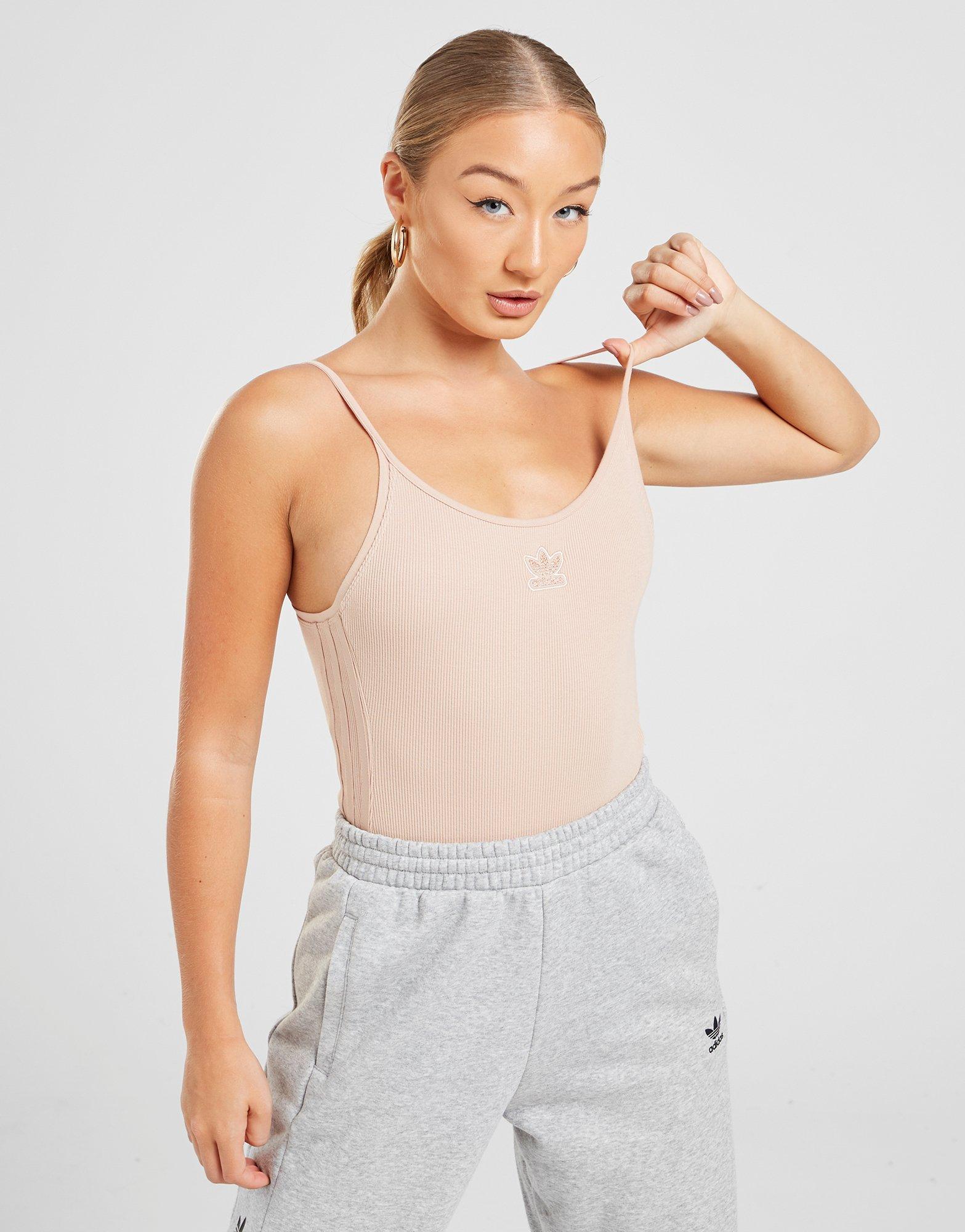 adidas bodysuit grey