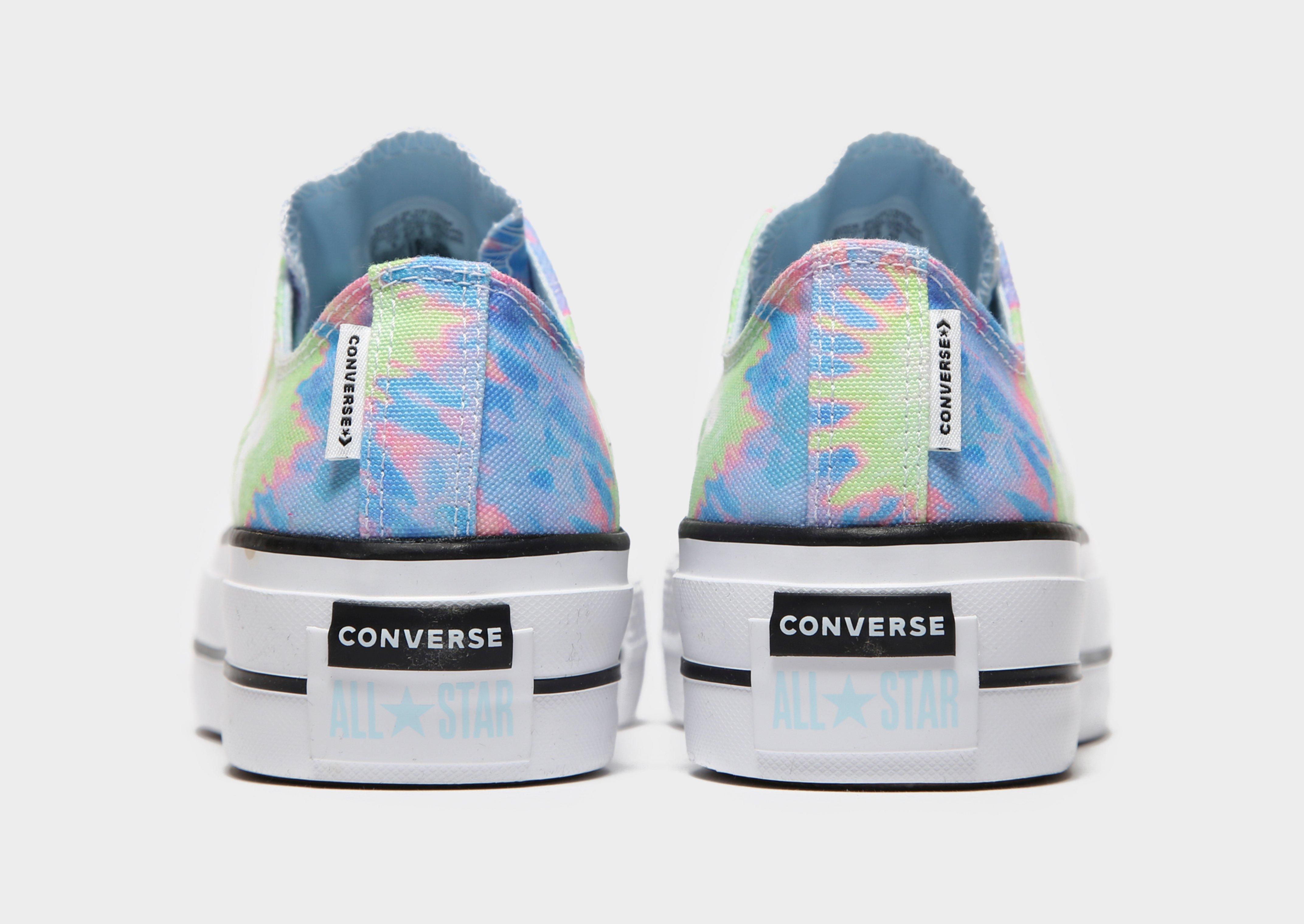 converse all star hi lift tie dye women's