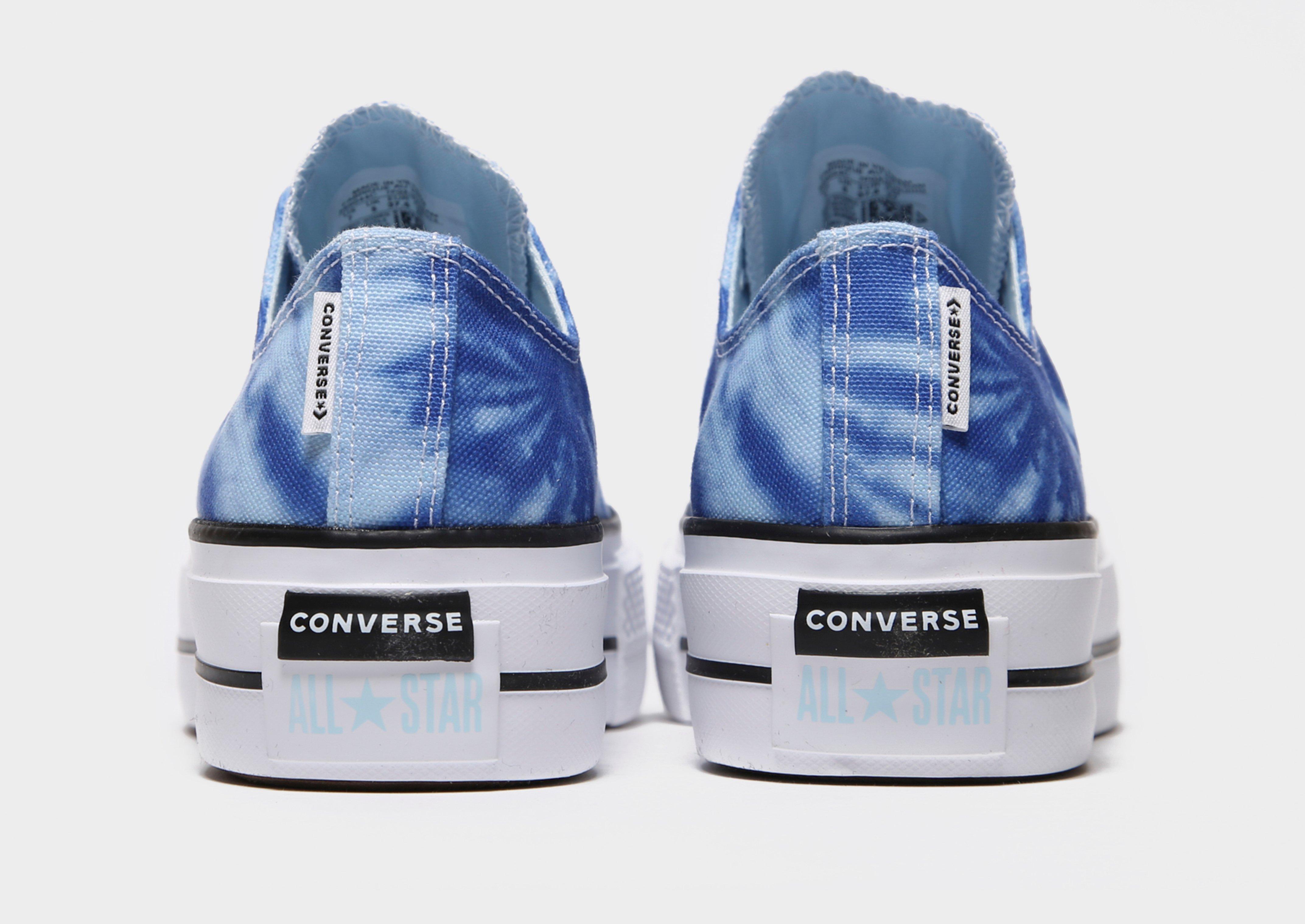 converse ox blue