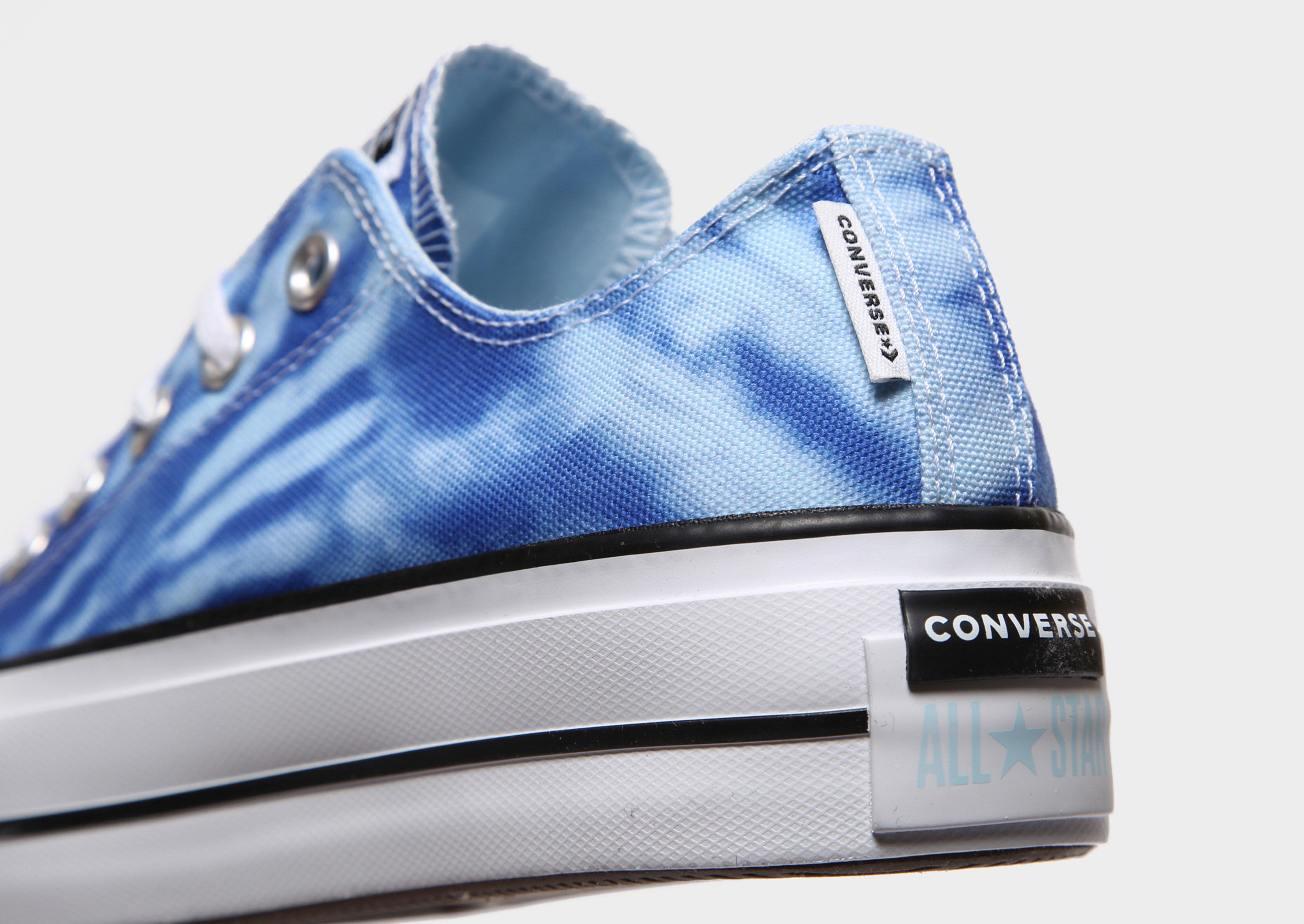 blue tie dye converse