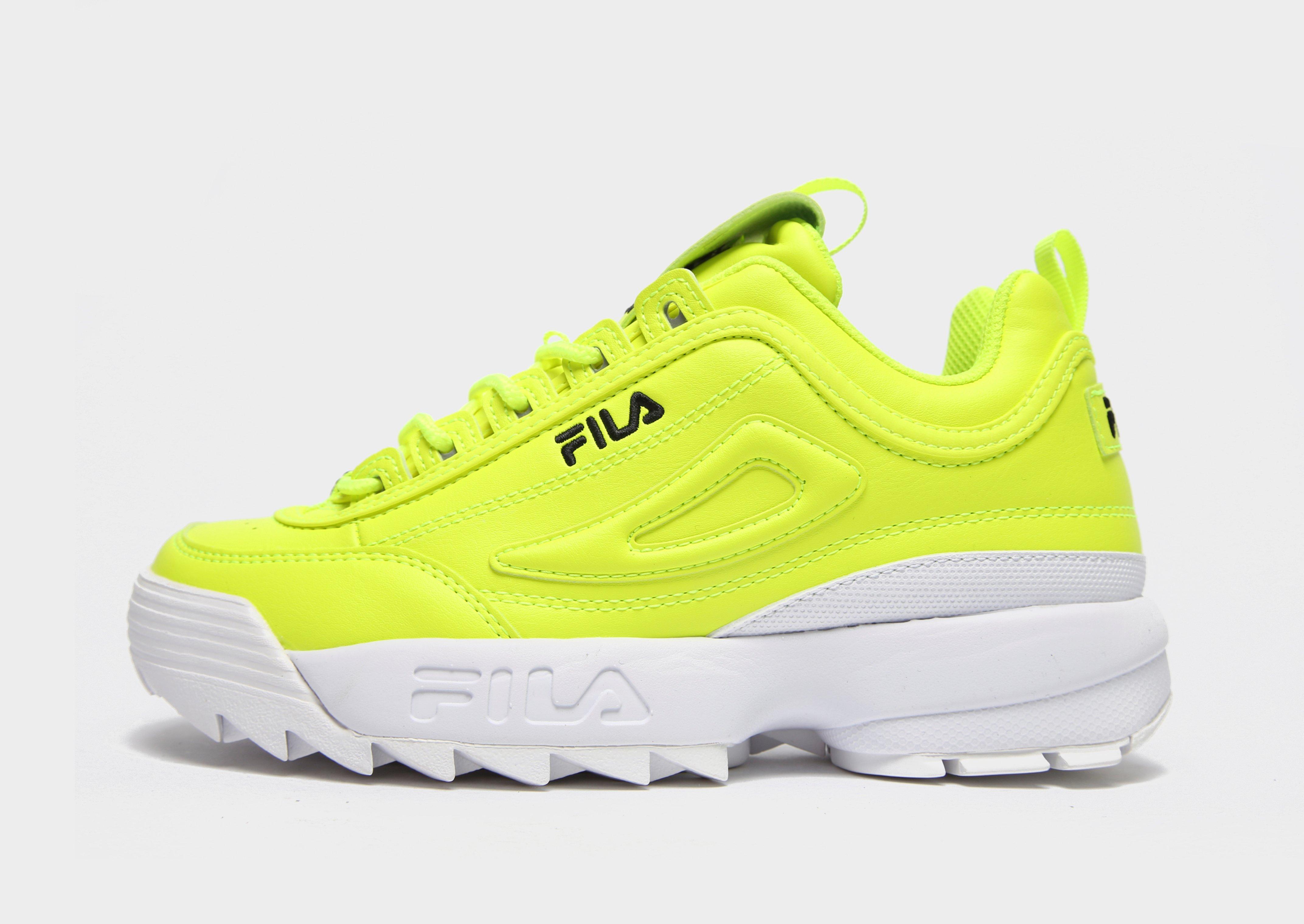 fila yellow disruptors