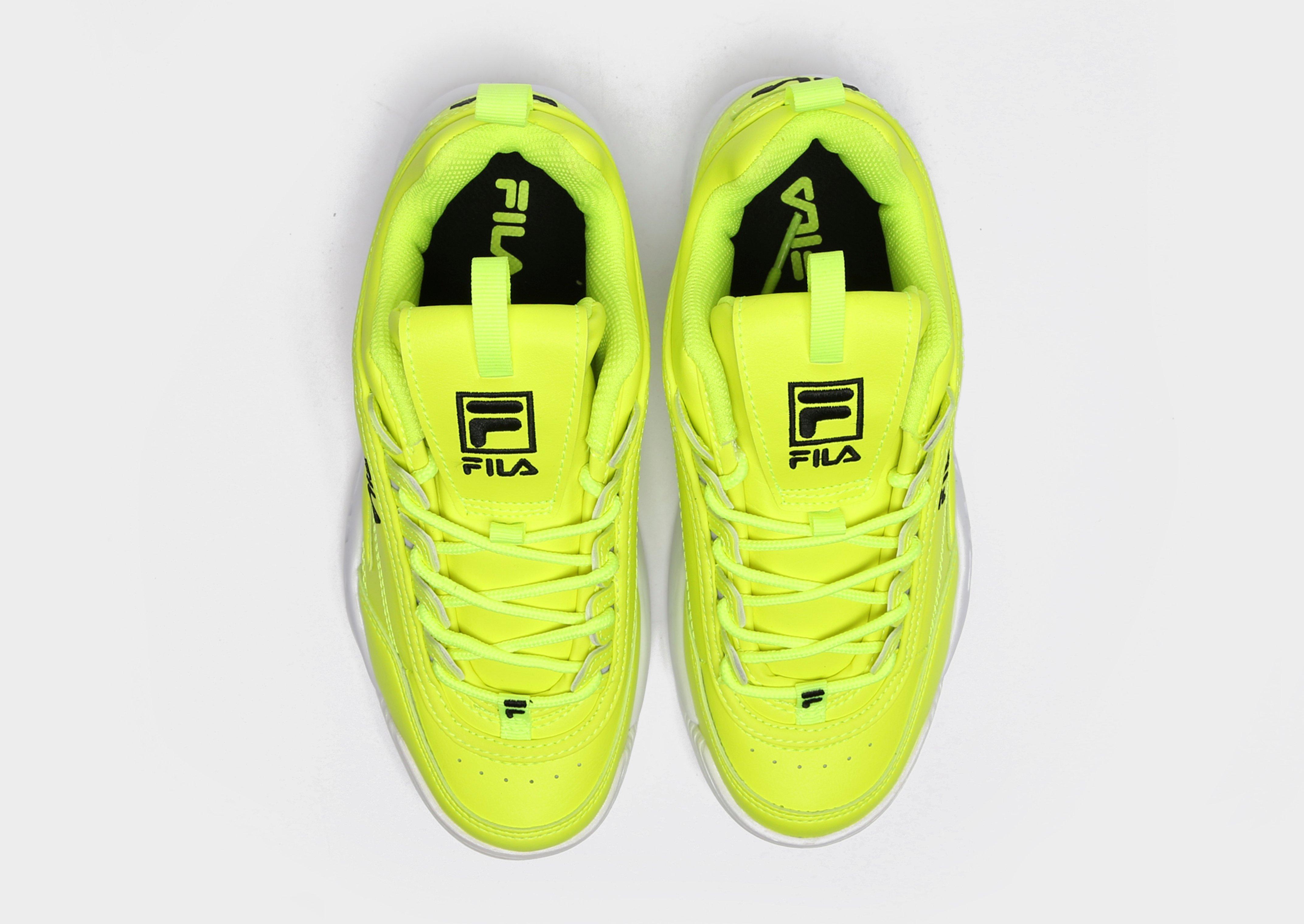 fila disruptor ii yellow