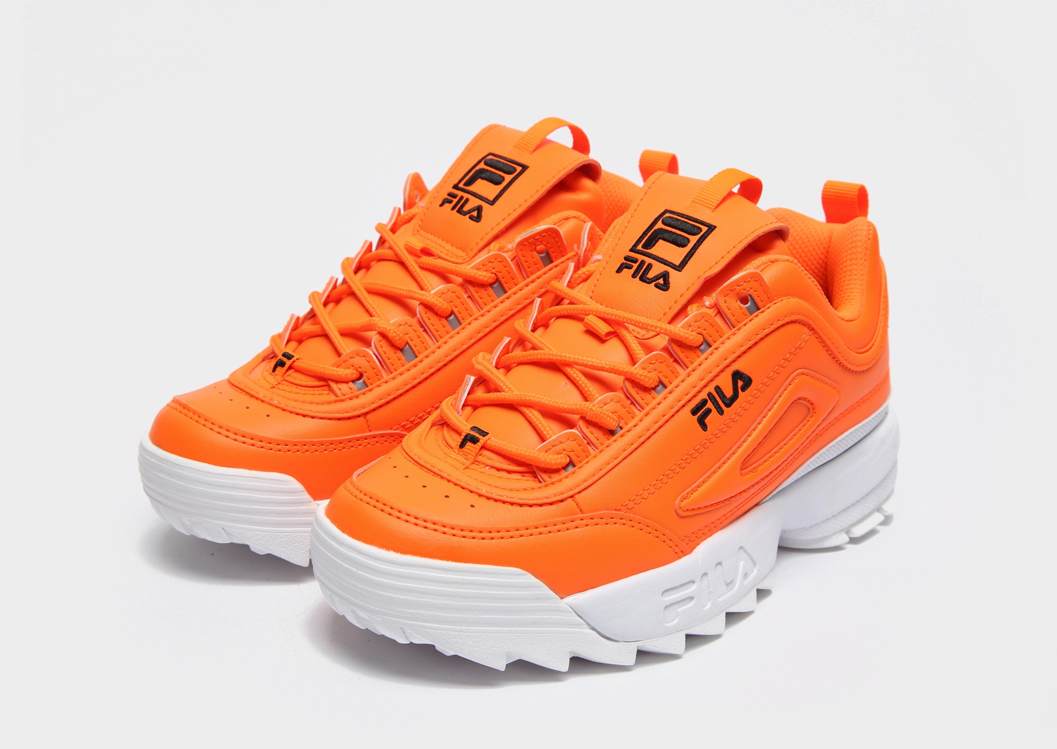 orange fila disruptor