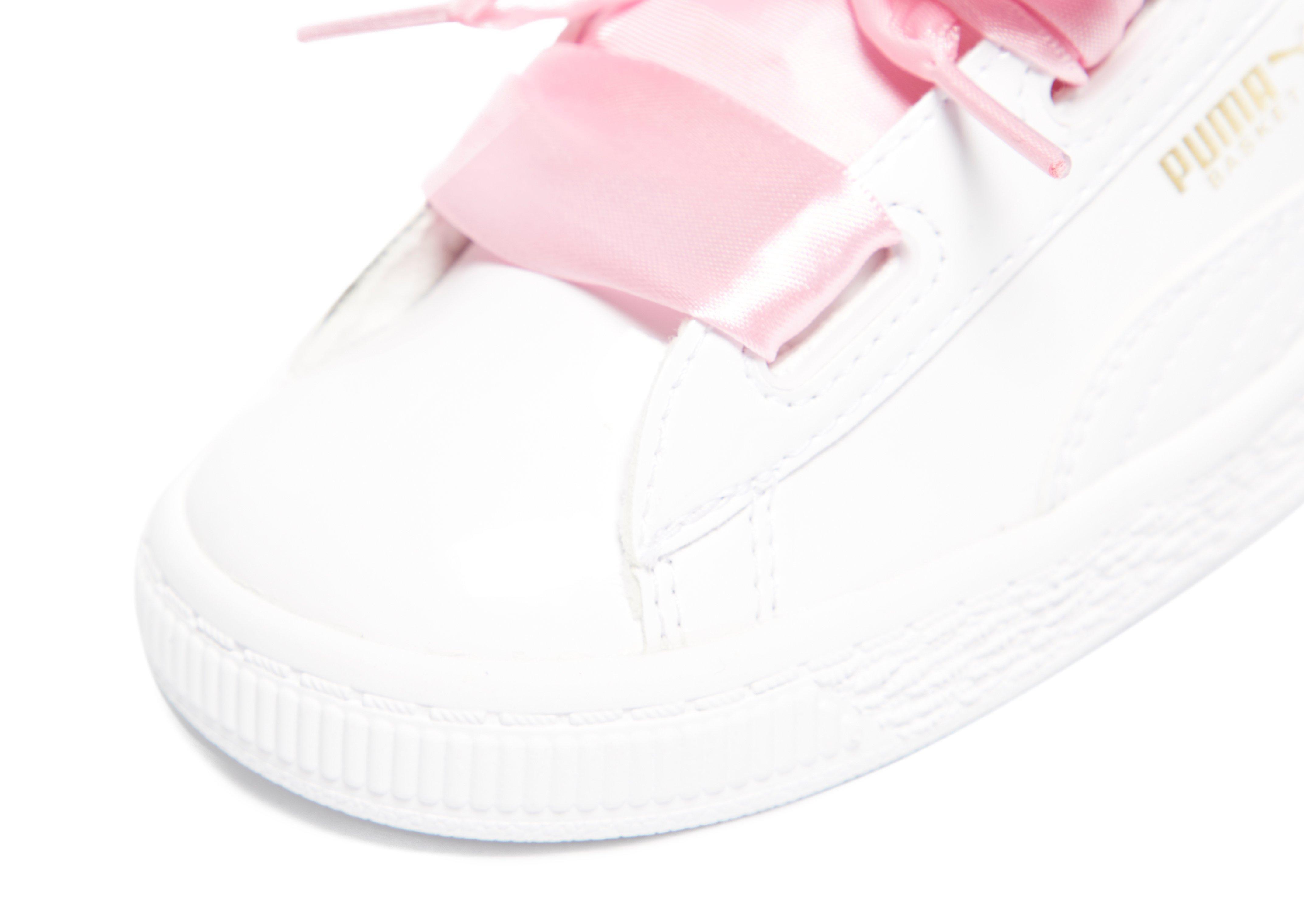 puma basket heart baby