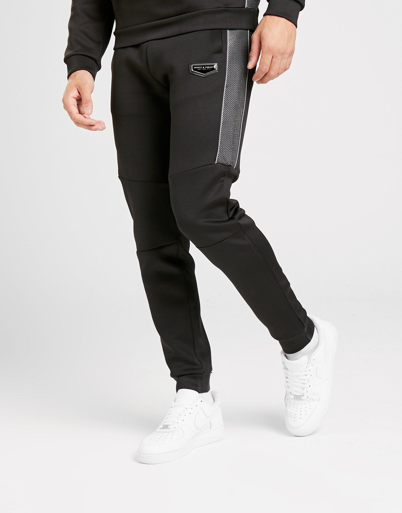 supply and demand black joggers