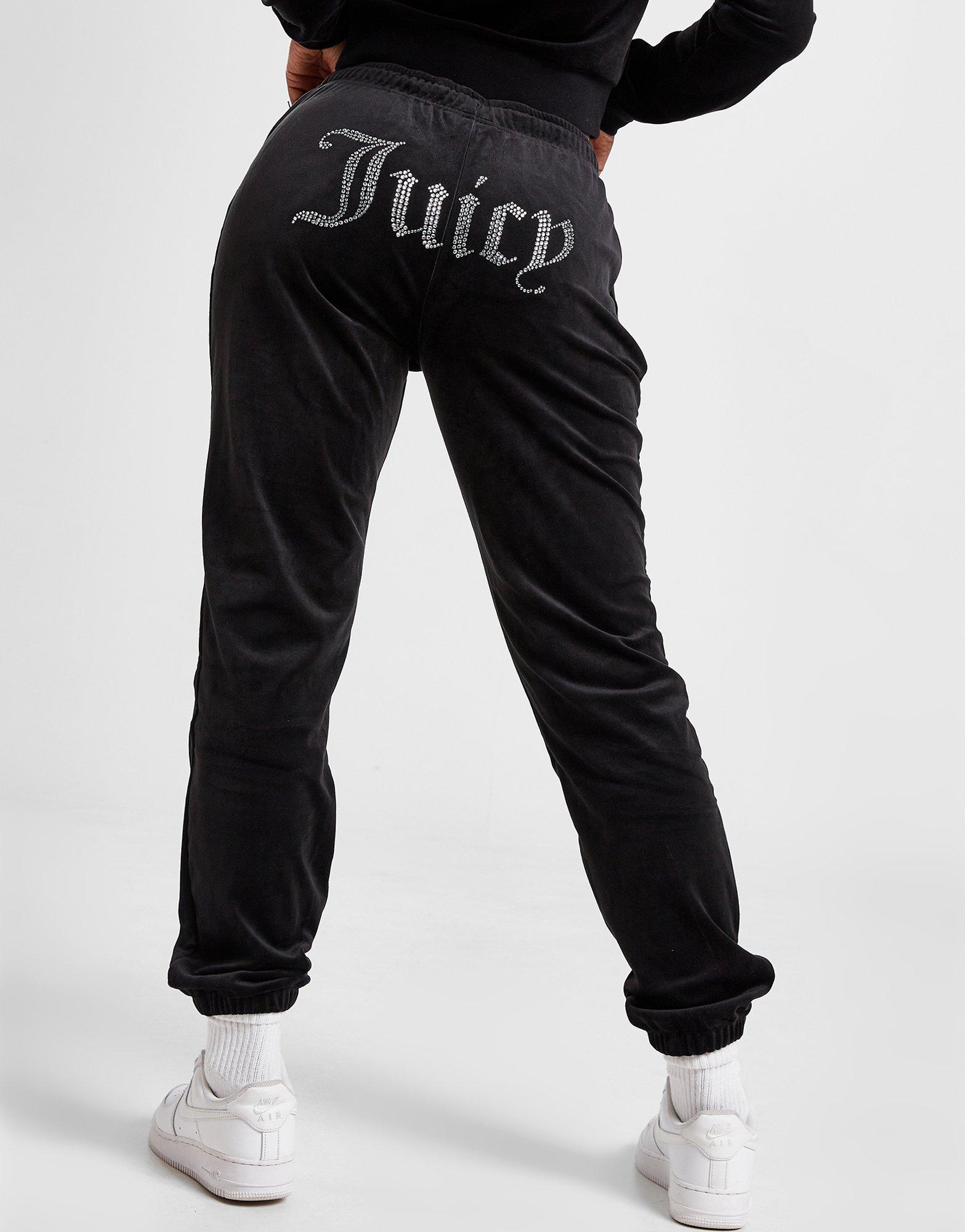 JUICY COUTURE Diamante Velour Joggers