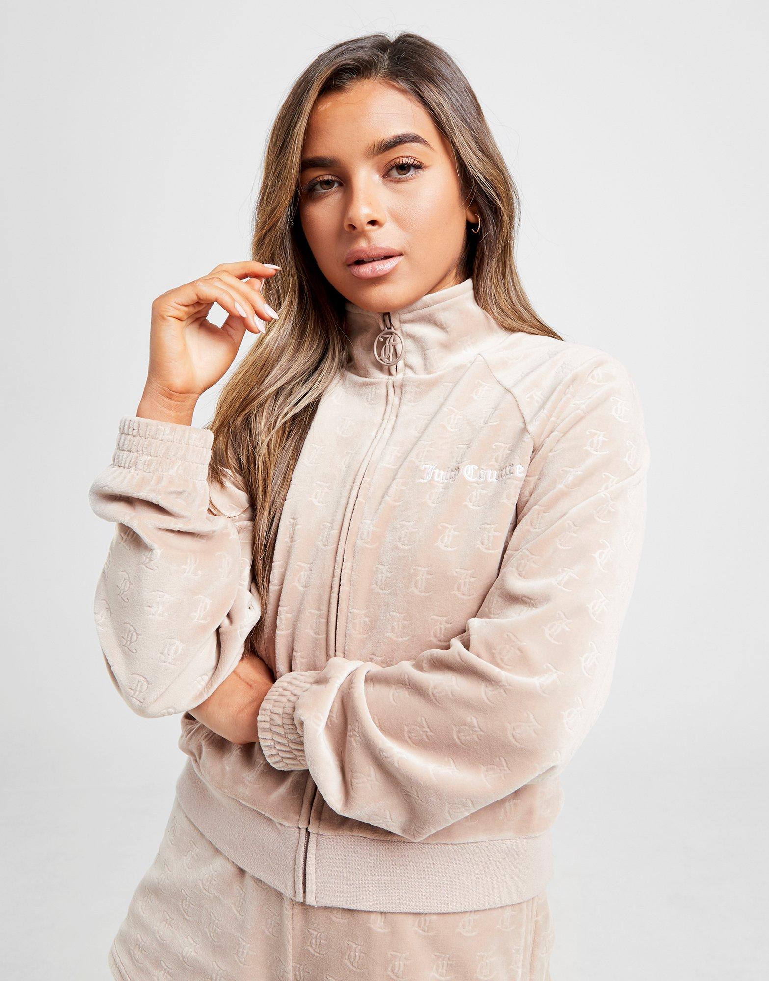 beige juicy couture tracksuit