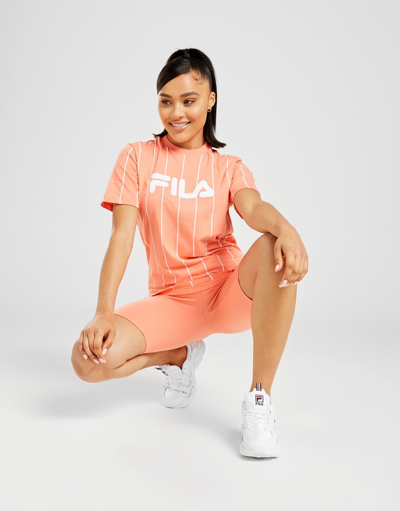 fila with pink stripe