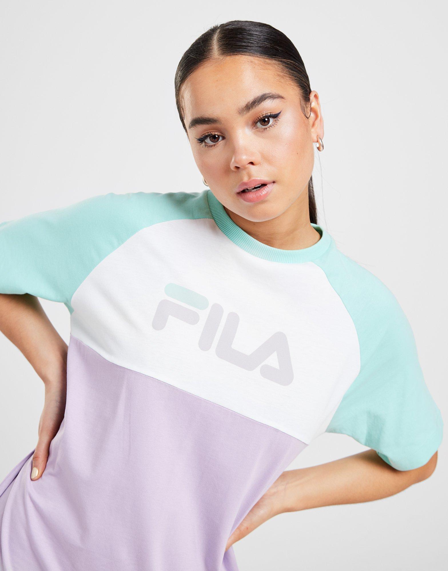 fila colour block t shirt