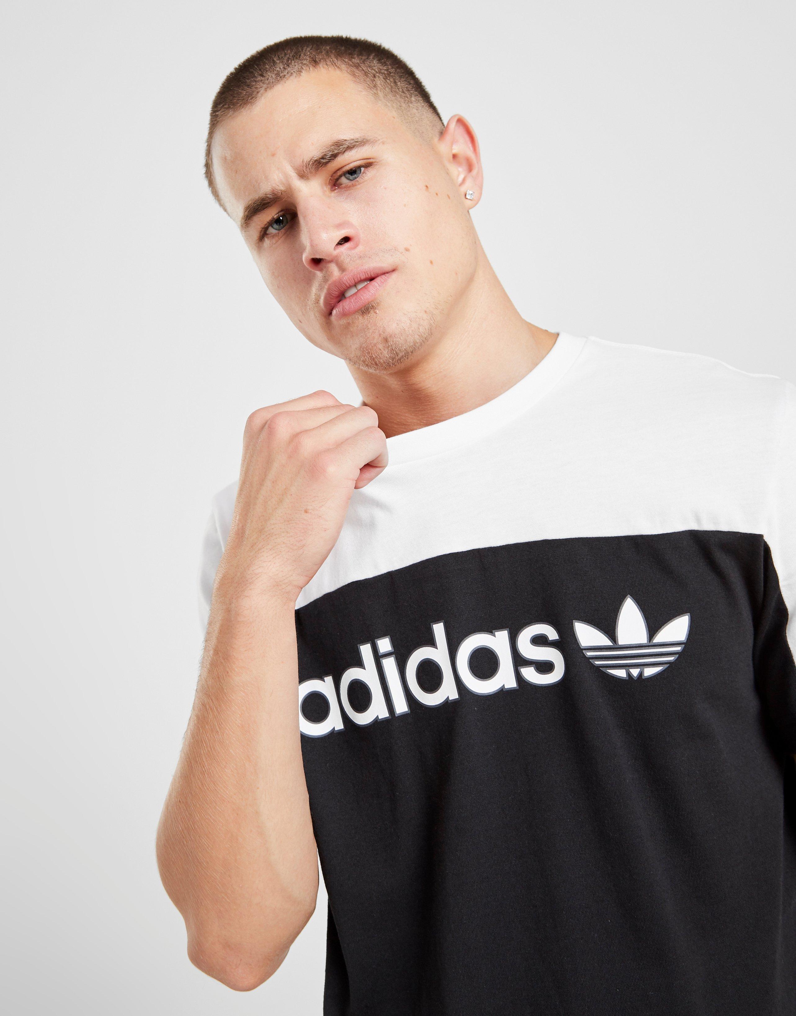 adidas block t shirt