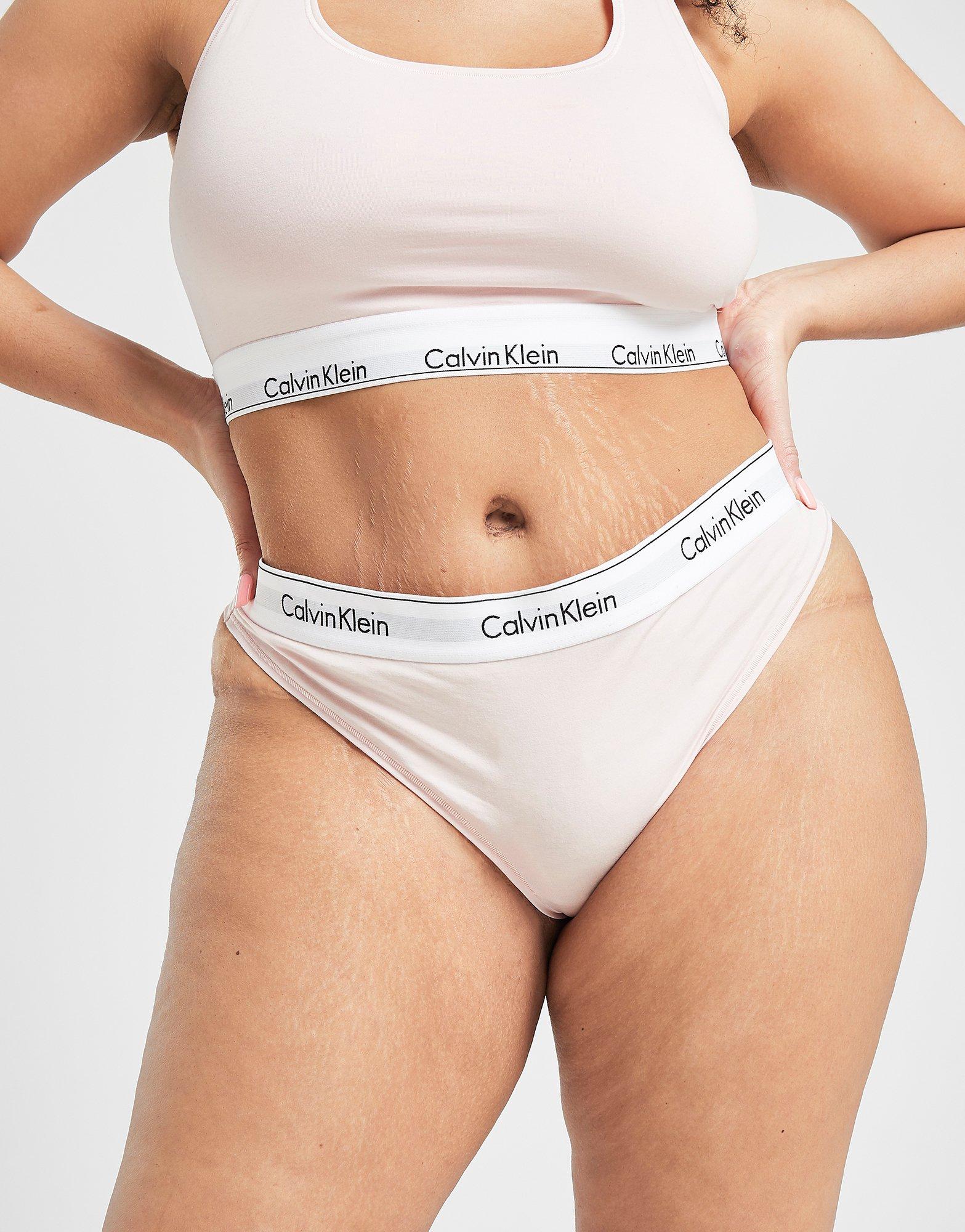 calvin klein thong plus size