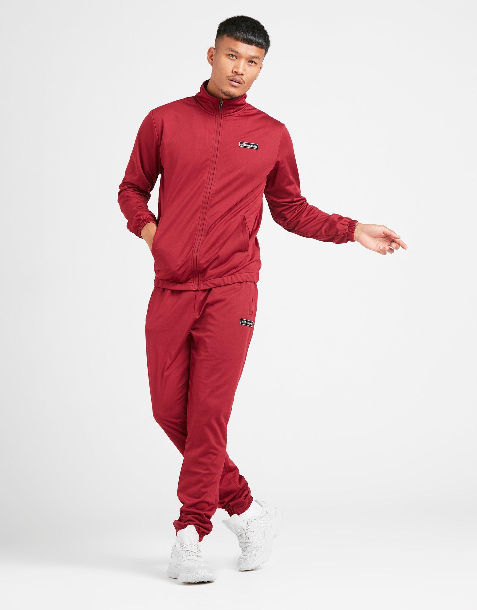 red ellesse tracksuit