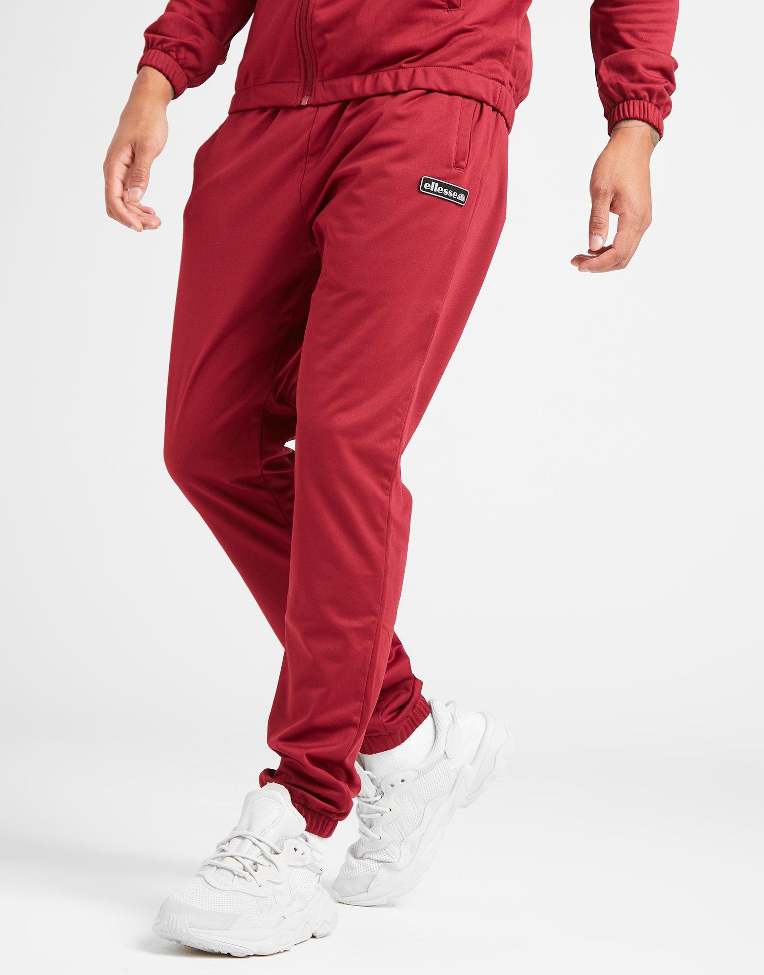 ellesse tracksuit red