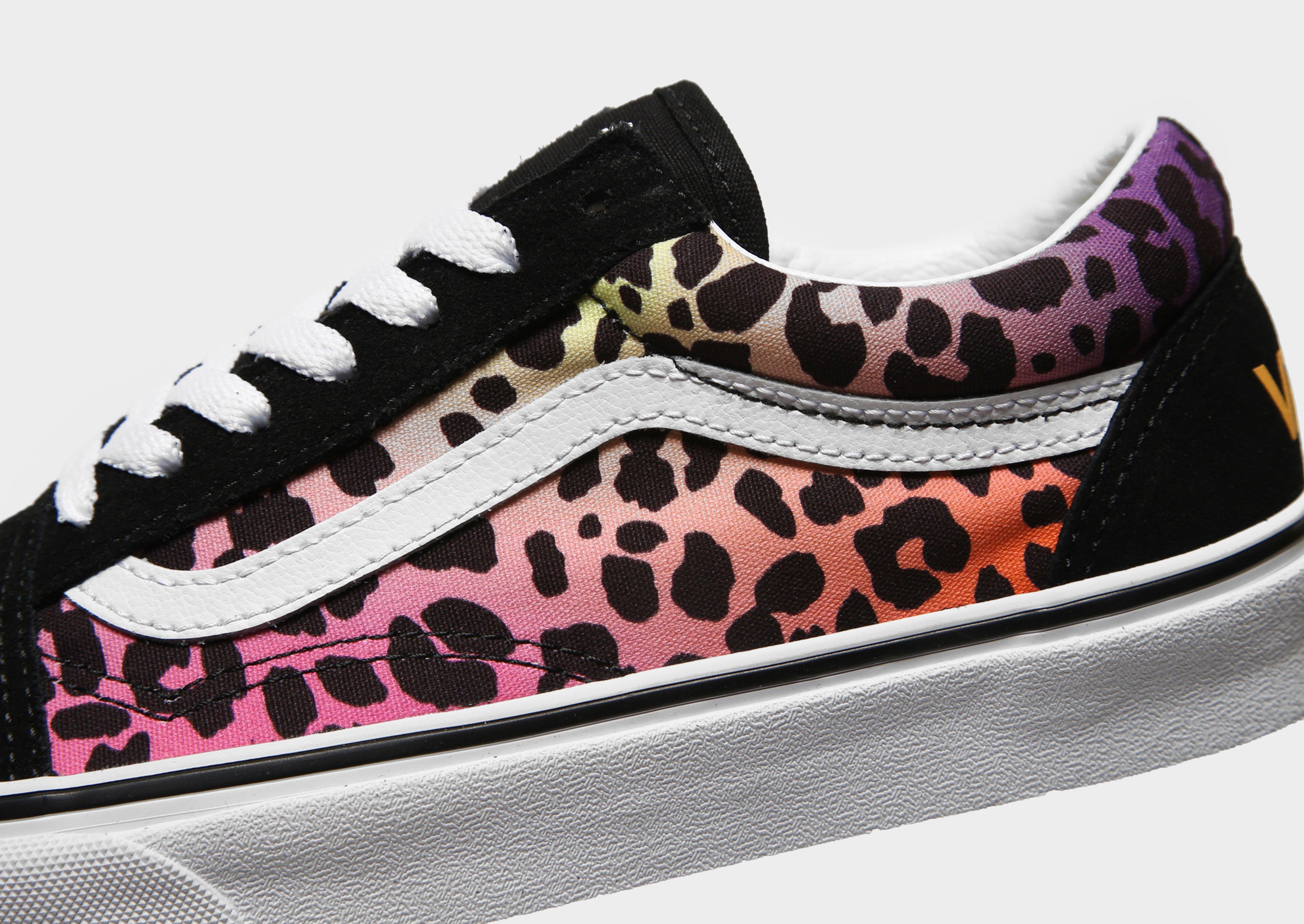 jd sports leopard vans