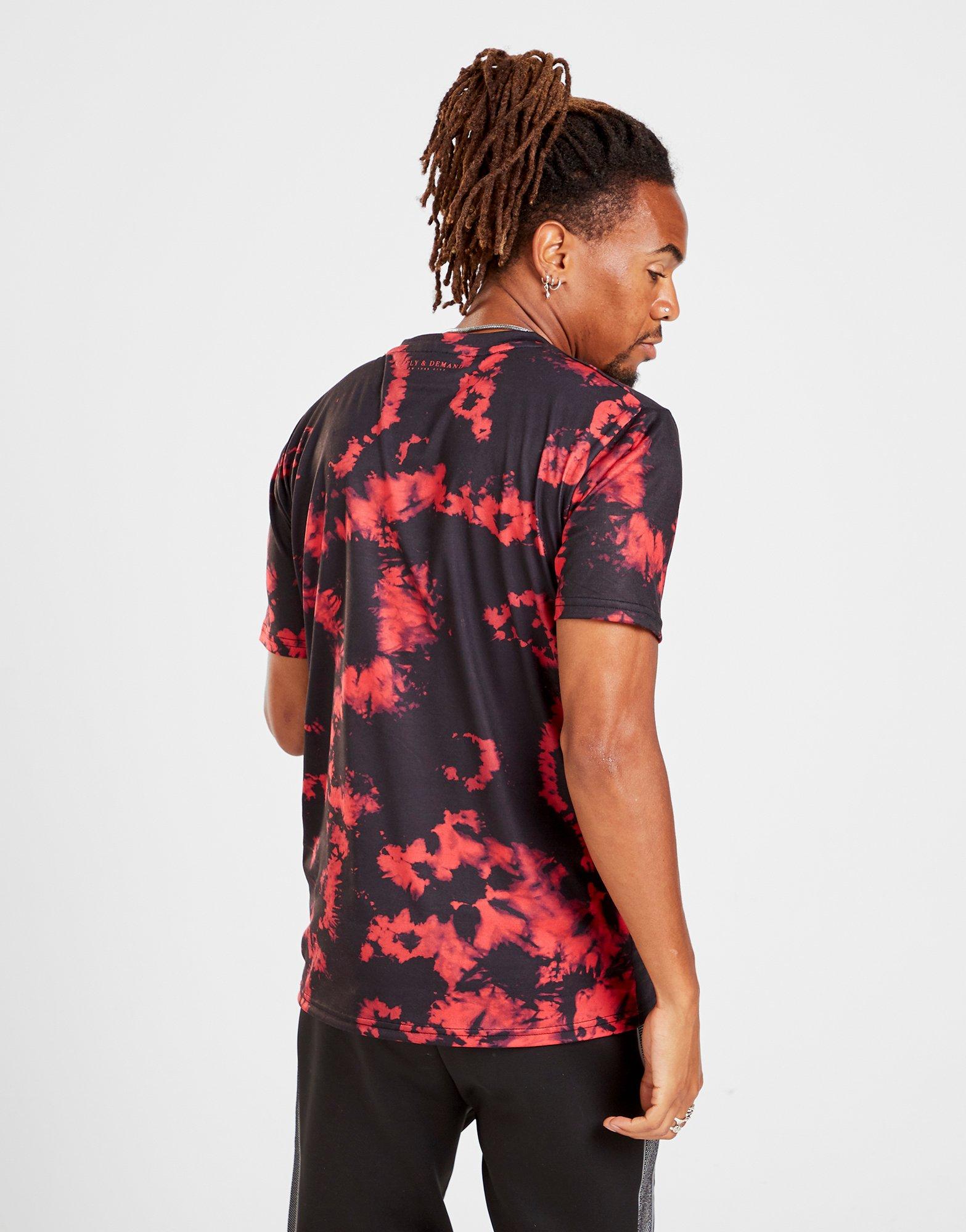 camiseta polo tie dye