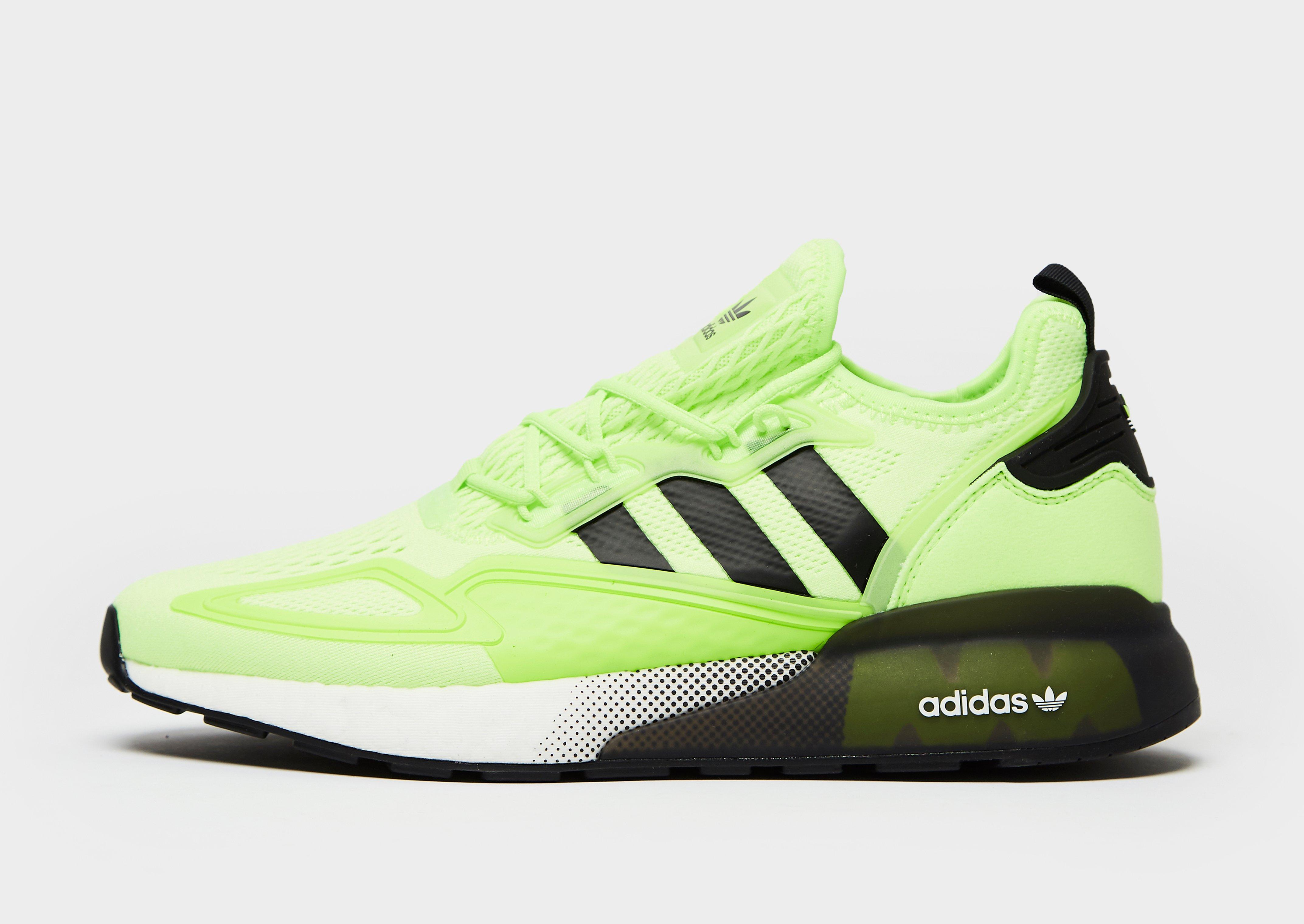 Buy Green adidas Originals ZX 2K Boost 