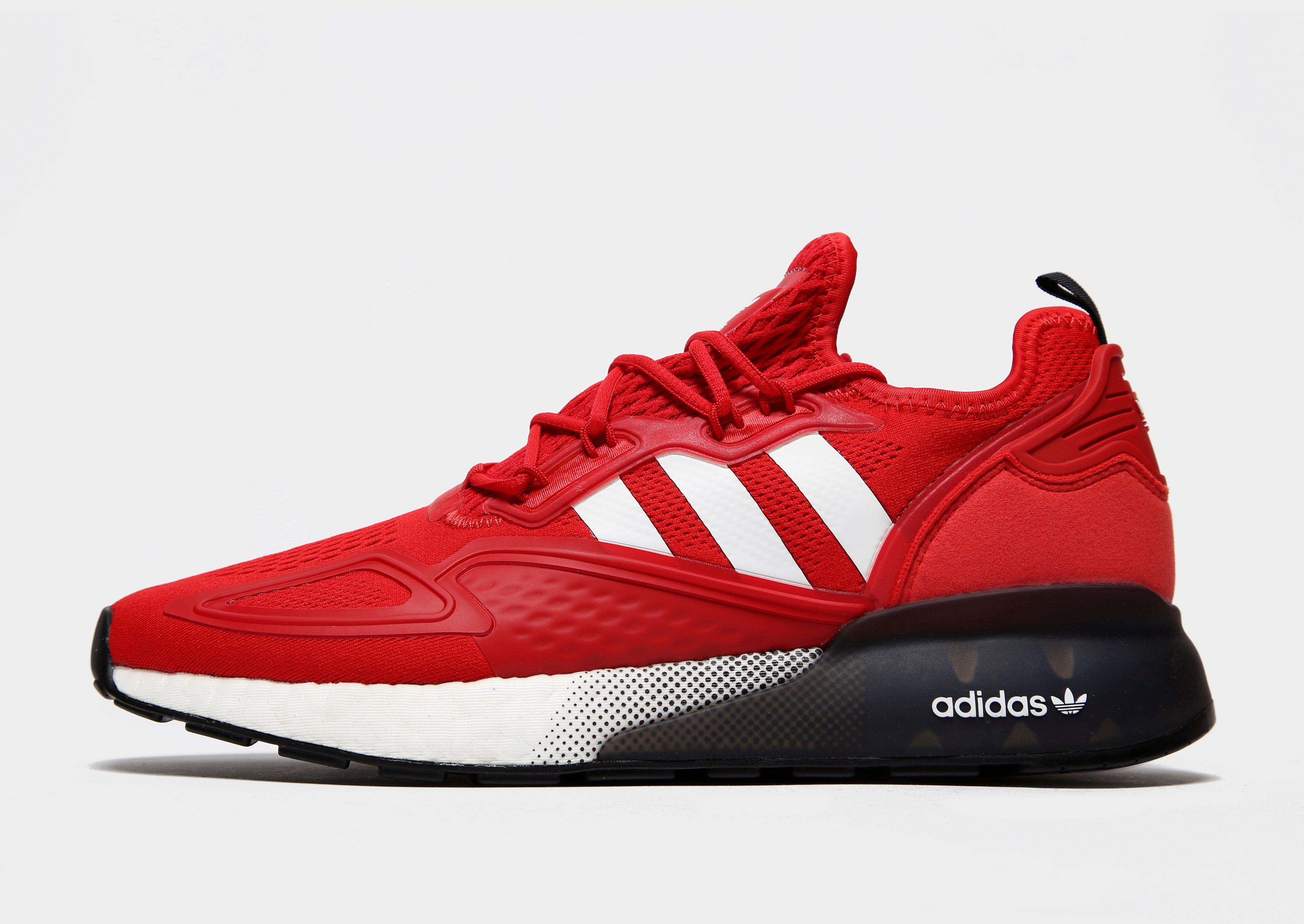 Buy Red adidas Originals ZX 2K Boost 