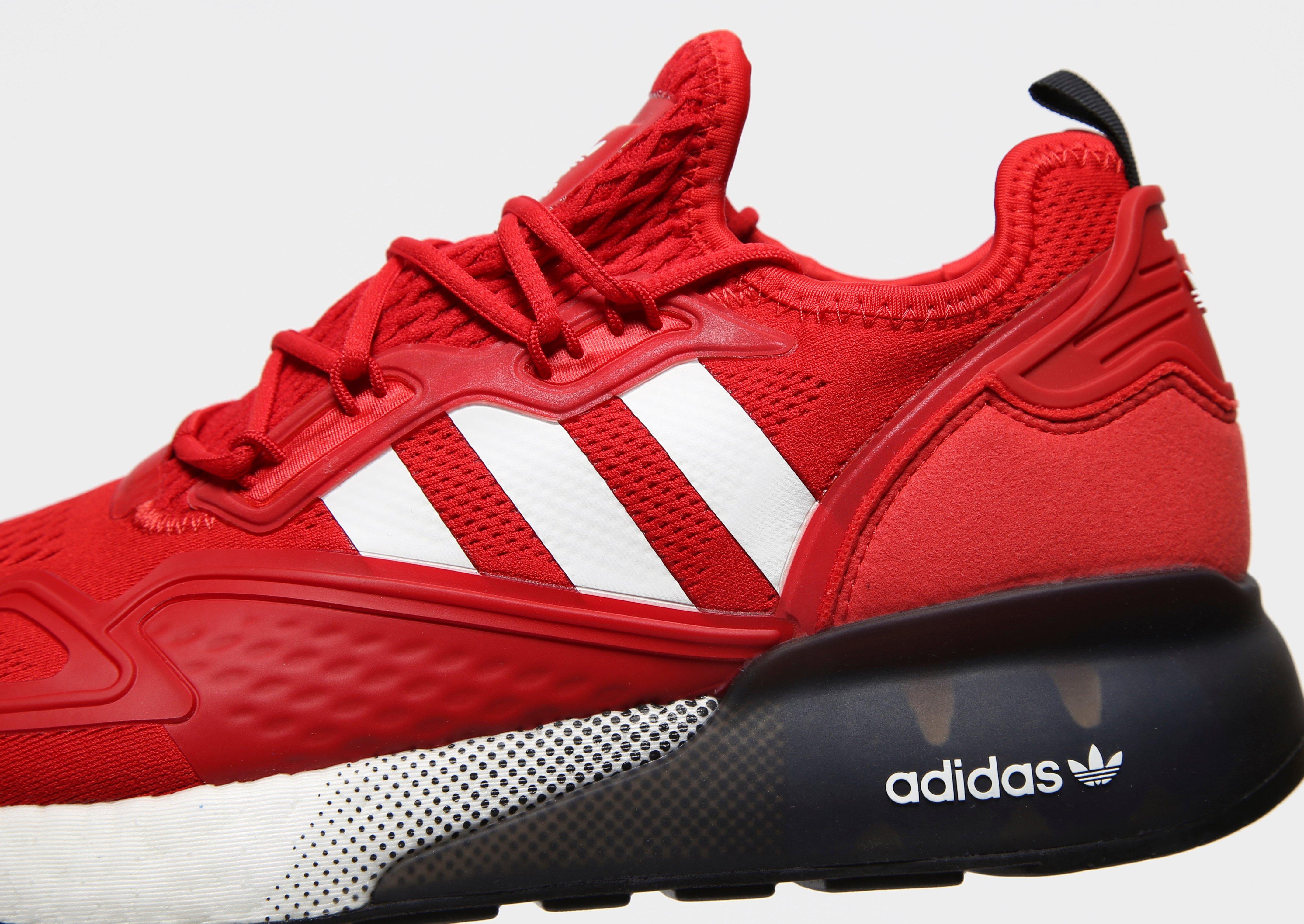 Buy Red adidas Originals ZX 2K Boost 