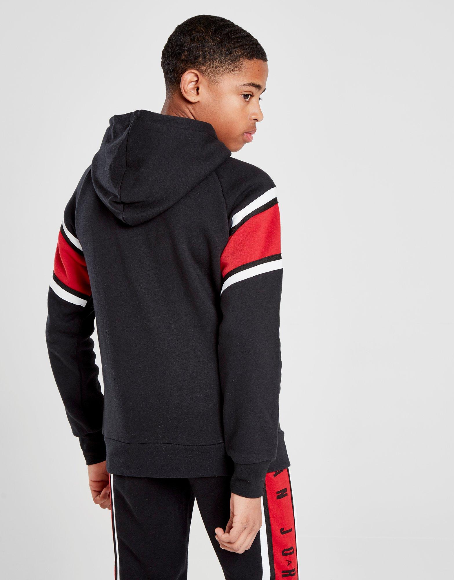 felpa jordan con cappuccio