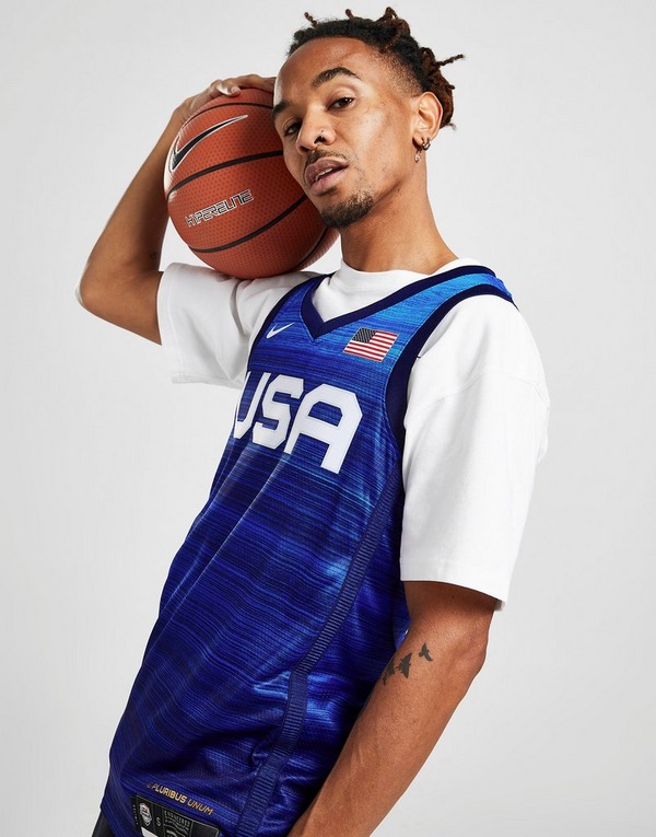 Nike Usa Basketball Jersey Herren Blau Jd Sports