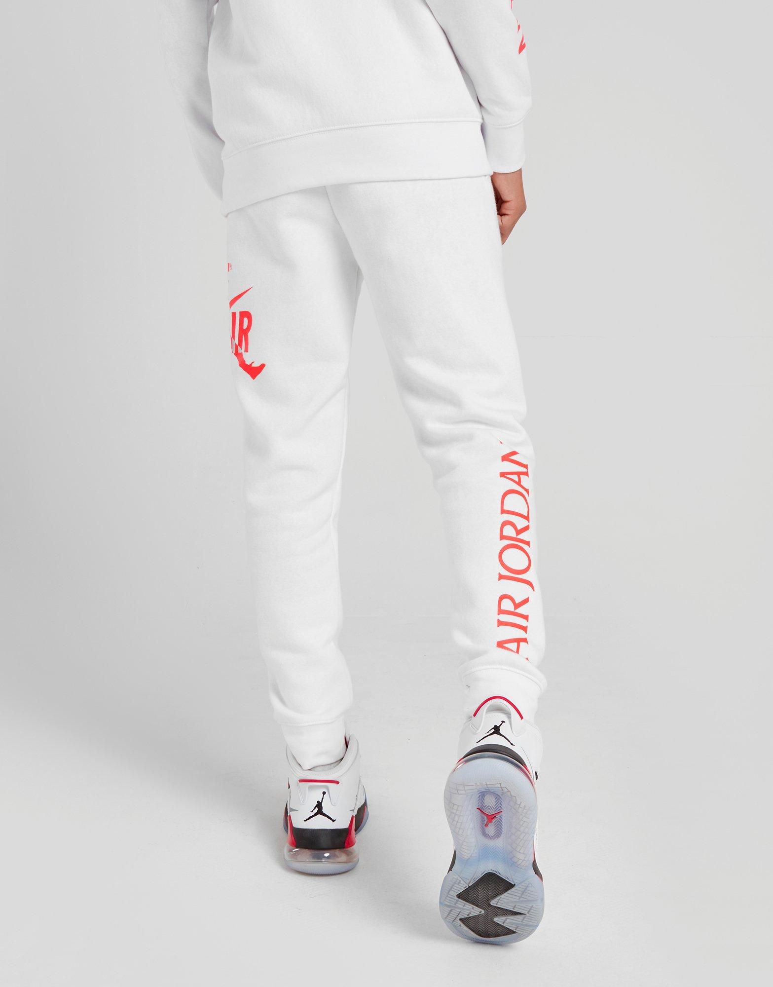 white jordan joggers