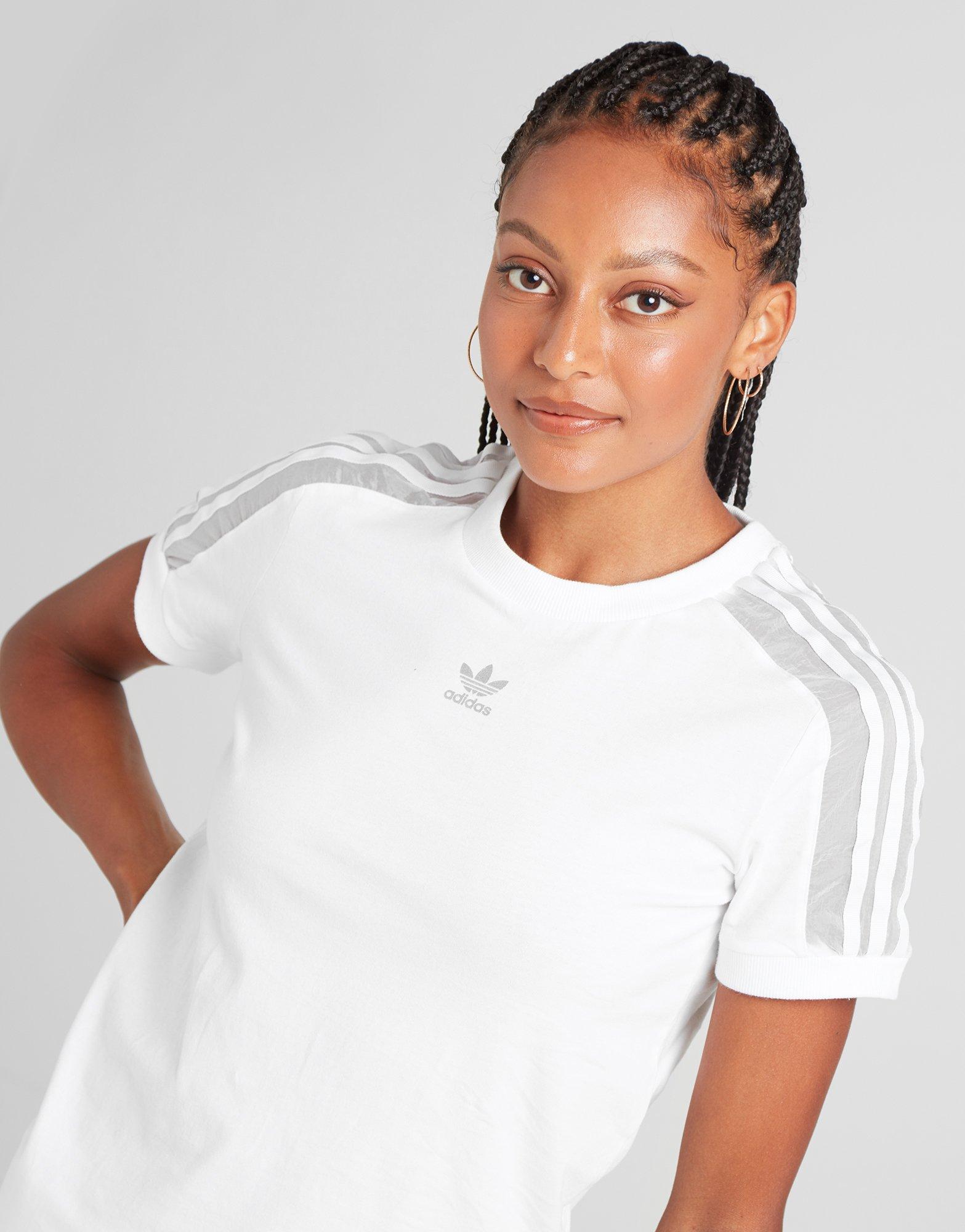 adidas original tape t shirt