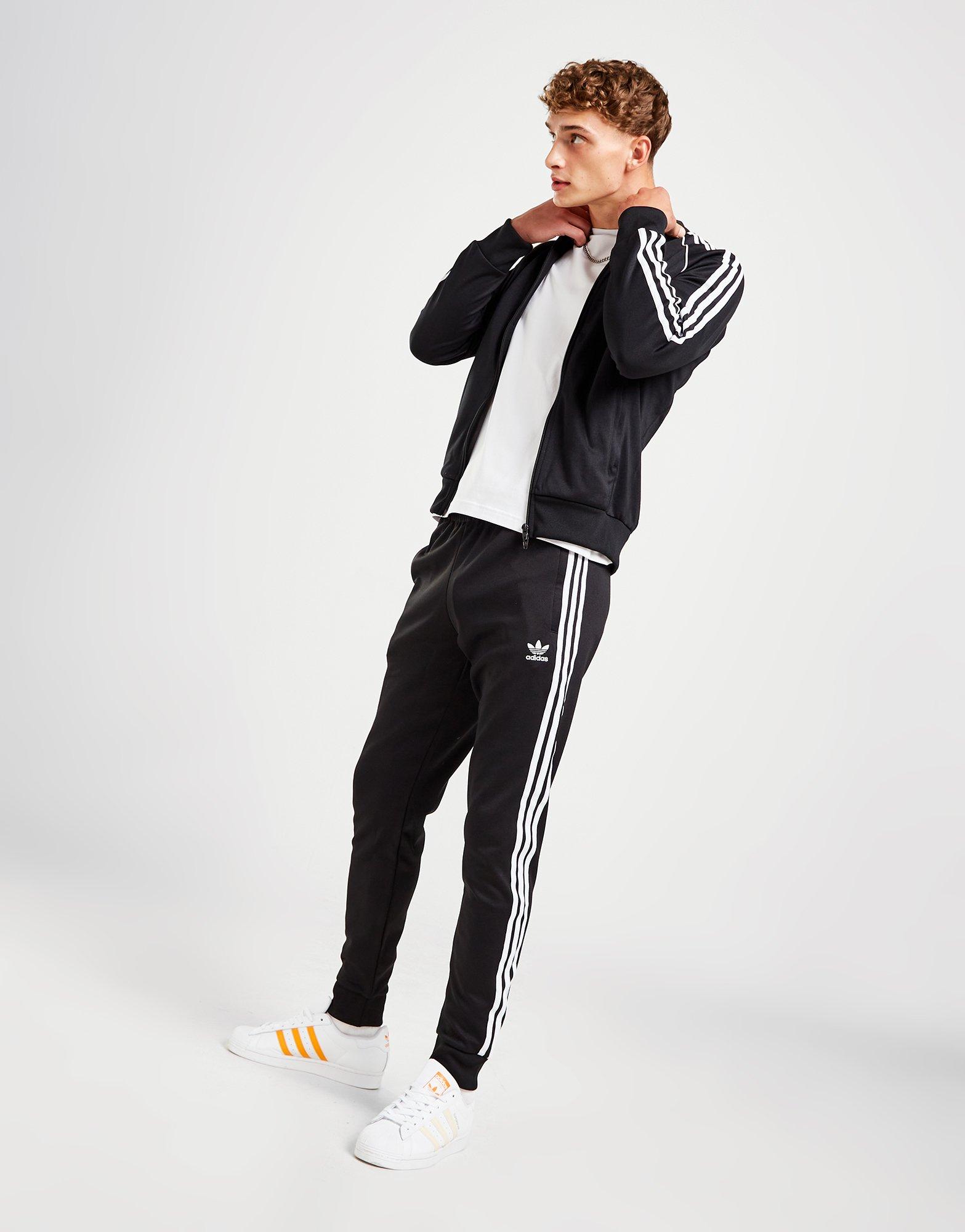 Black adidas Originals SST Track Pants - JD Sports Global