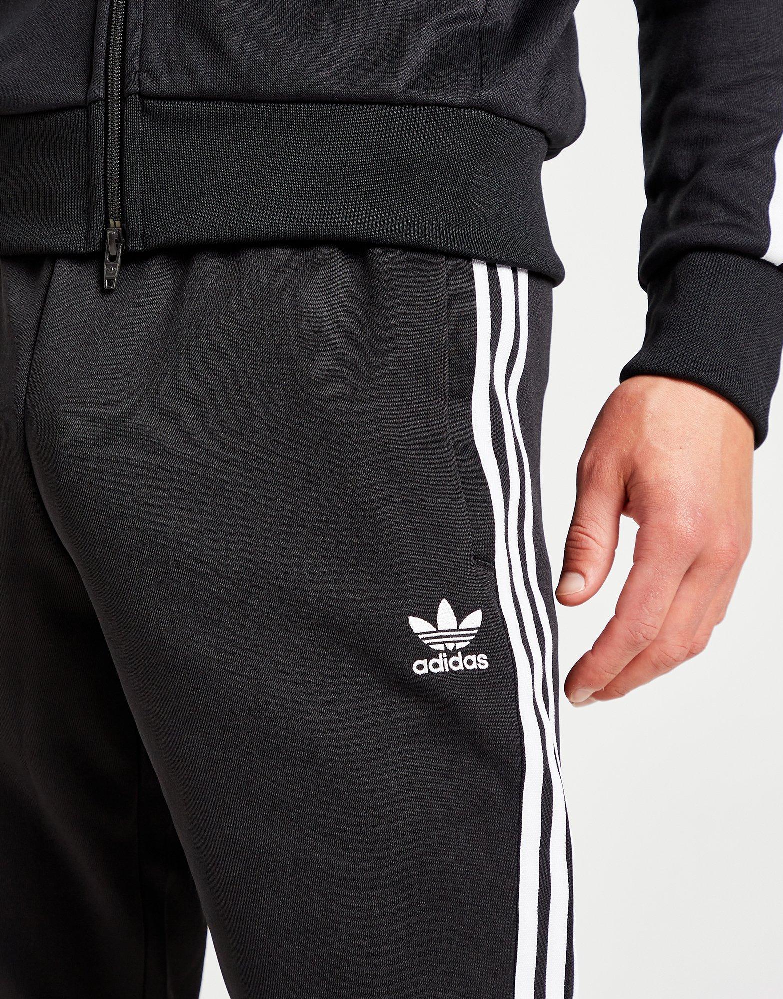 Survêtements Homme  Adidas Pantalon jogging Adidas Fitness 3 Stripes Noir  — Dufur