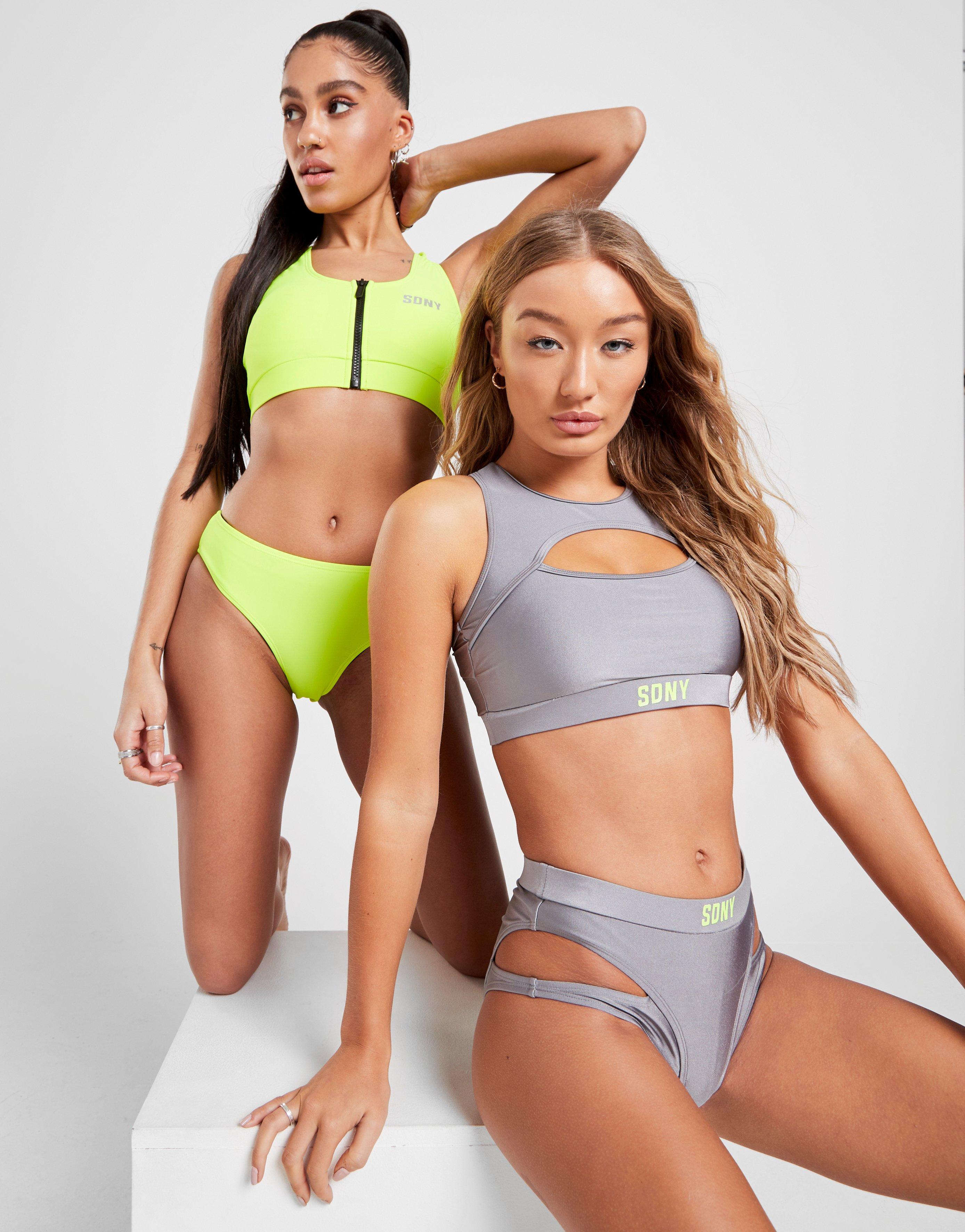 Supply & Demand Invasion Shine Bikini Top