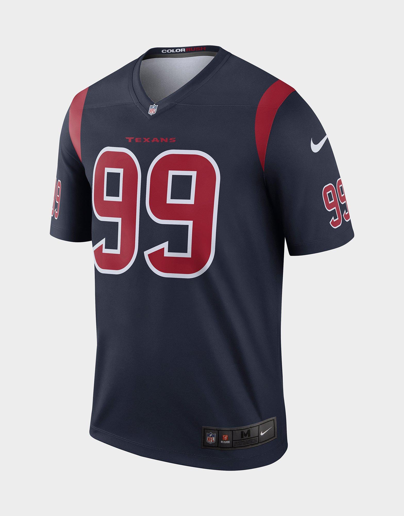 Blue Nike NFL Houston Texans Watt #99 Legend Jersey PRE ORDE - JD Sports  Ireland