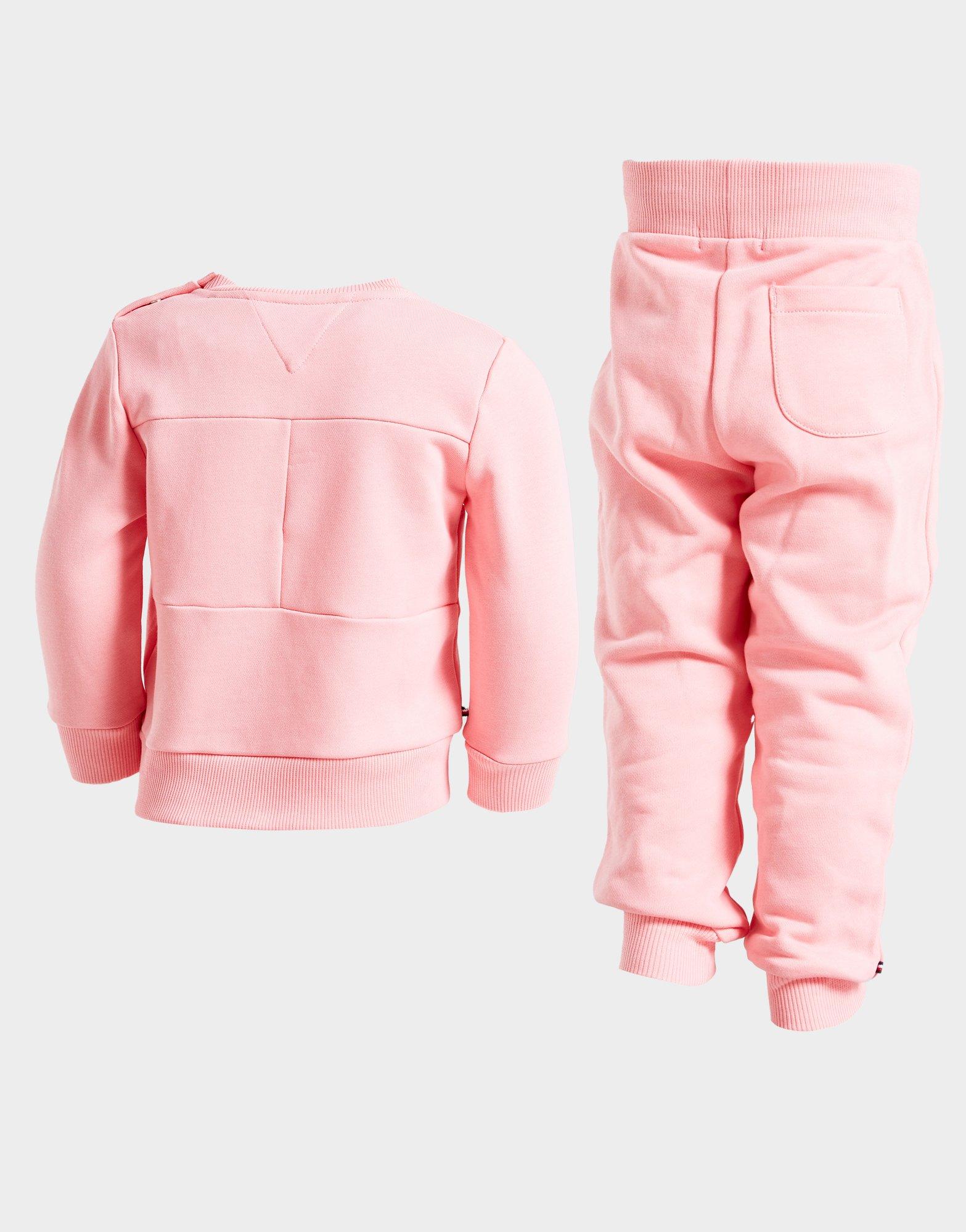 tommy hilfiger pink tracksuit