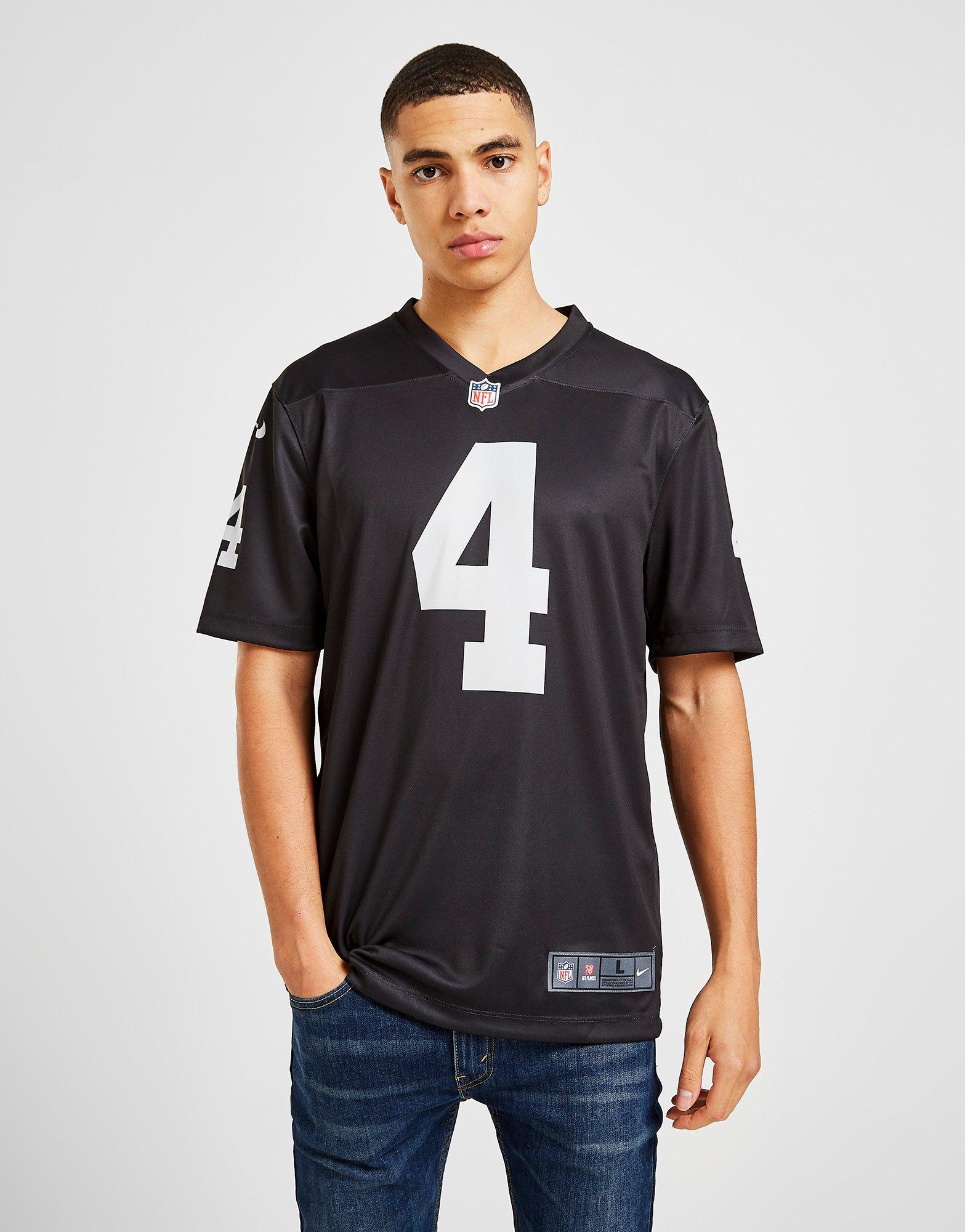 Las Vegas Raiders Nike Atmosphere Jersey - Derek Carr 4 - Grey - Mens