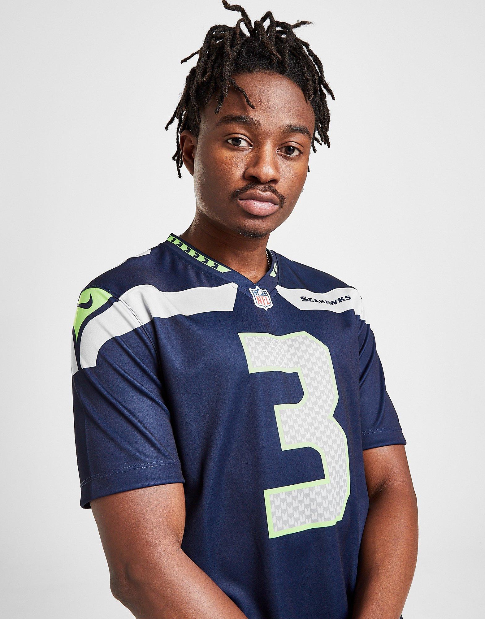 Blue Nike NFL Seattle Seahawks Wilson 