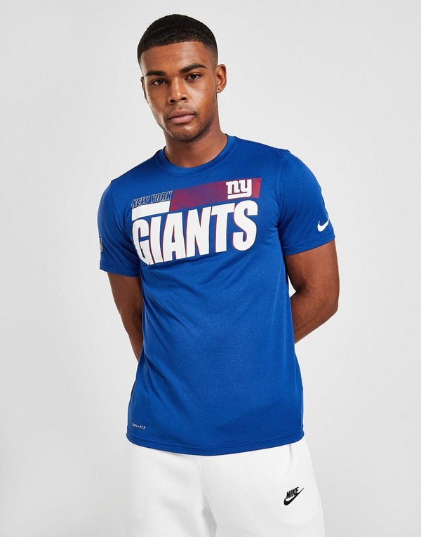 botón Lógicamente Por qué no Nike NFL New York Giants Sideline Short Sleeve T-Shirt en Azul | JD Sports  España