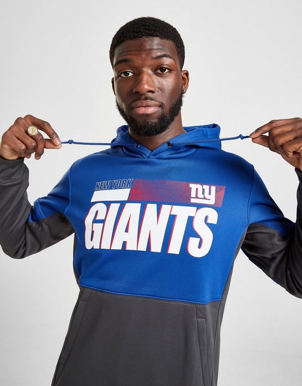 Nike NFL New York Giants Sideline Overhead Felpa con cappuccio