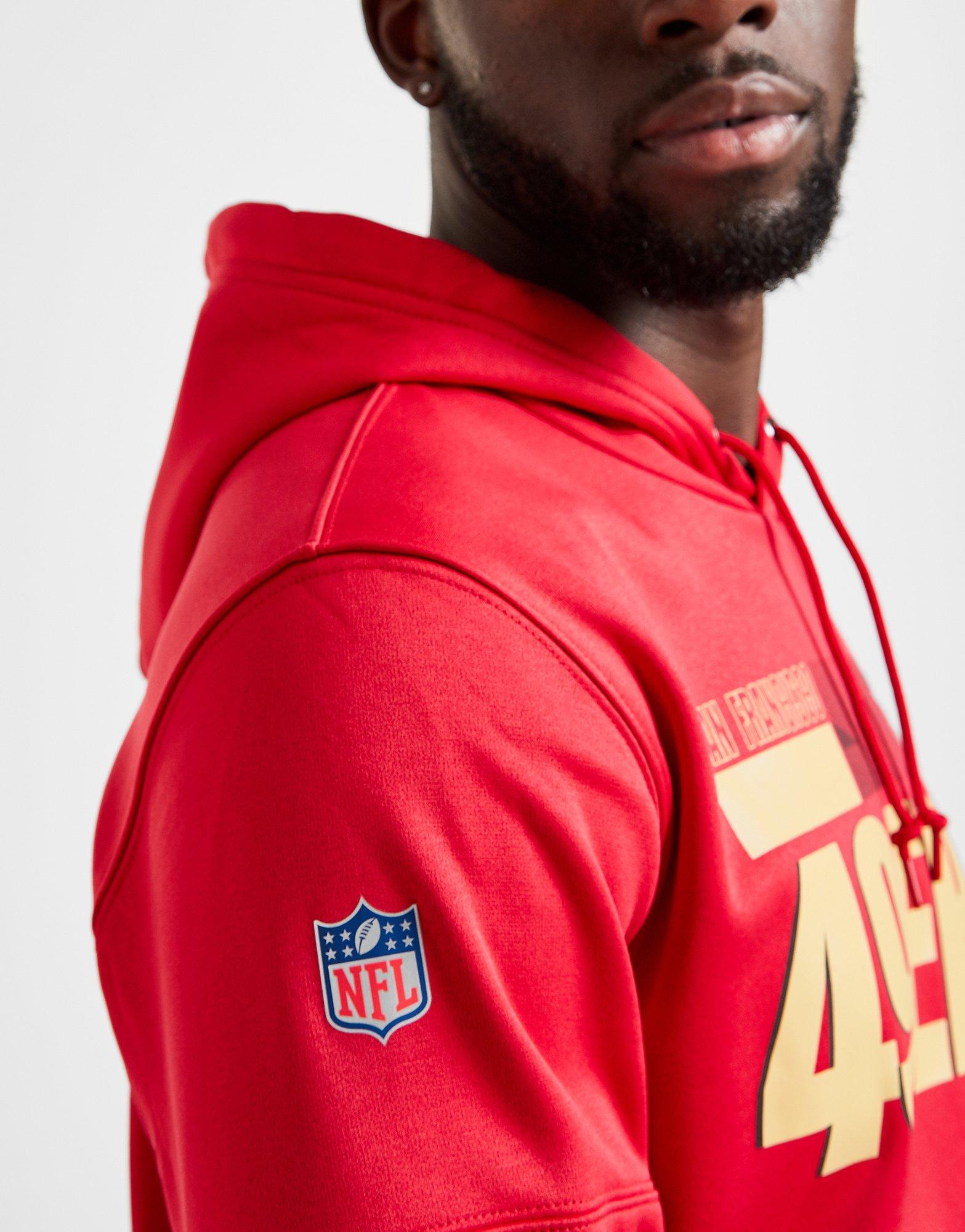 49ers nike sideline hoodie