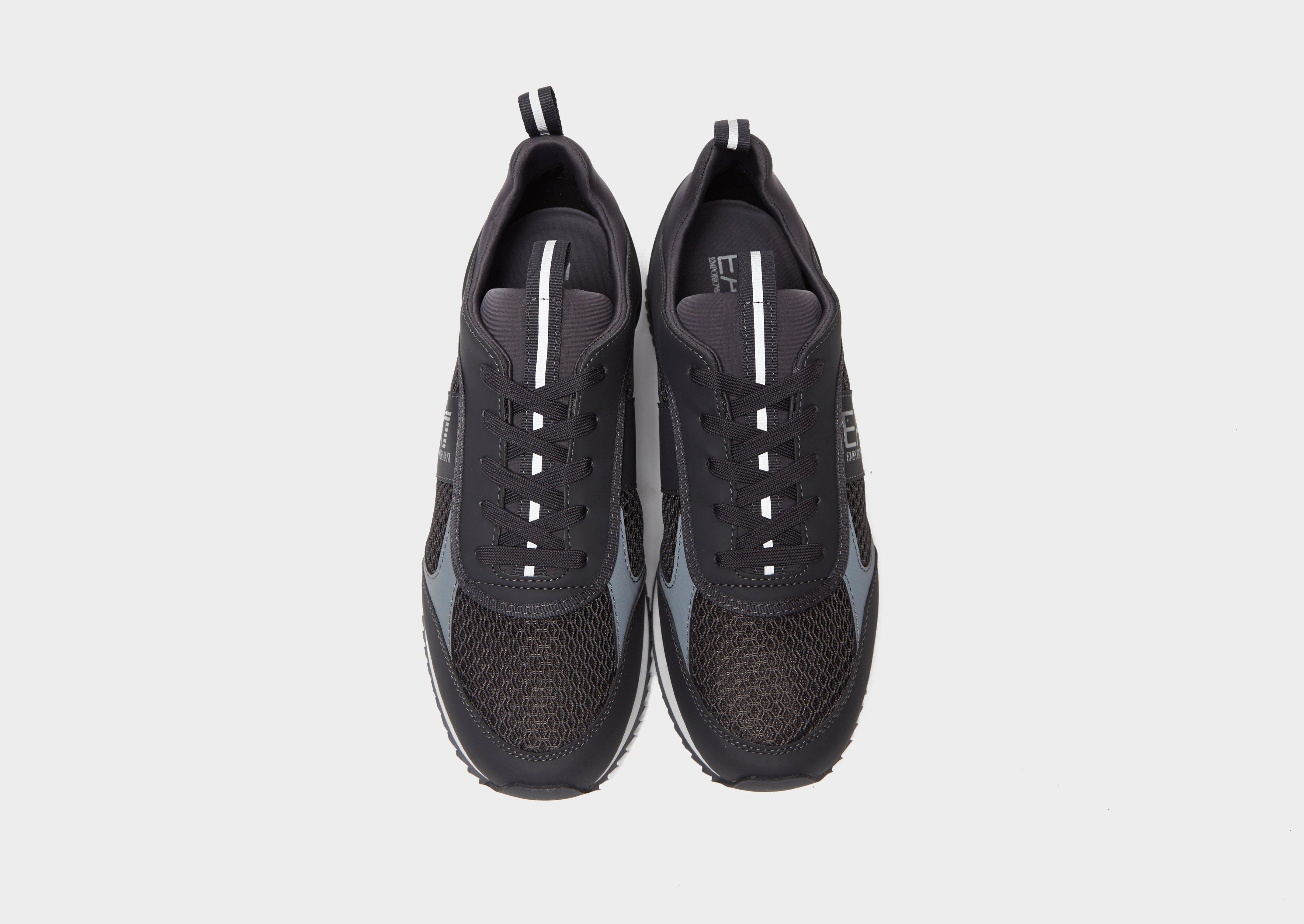 ea7 mesh run grey