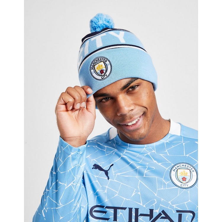 PUMA Manchester City FC Pom Beanie Hat
